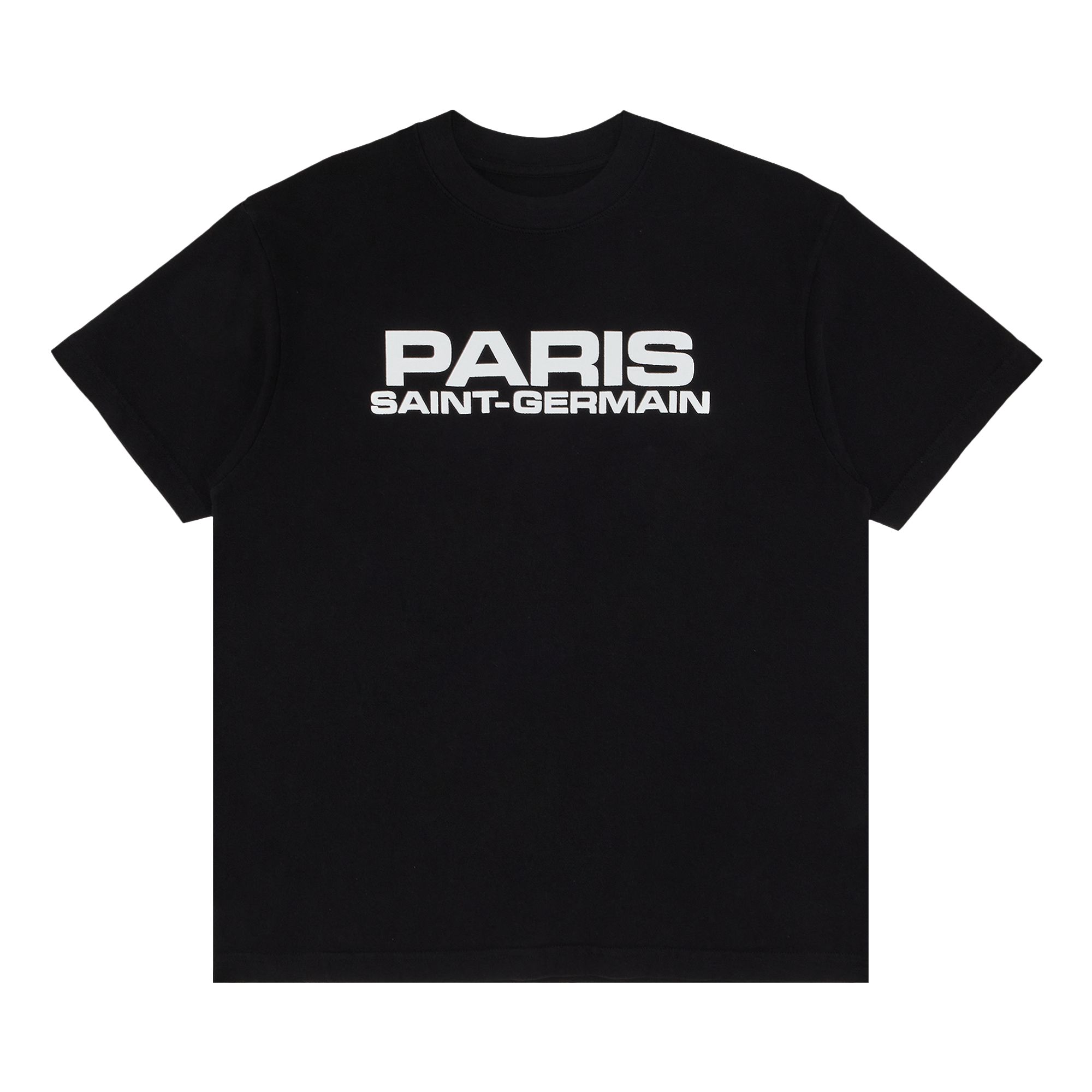 Pre-owned Paris Saint-germain Goat Exclusive Block Logo T-shirt 'black' | Men's Size L
