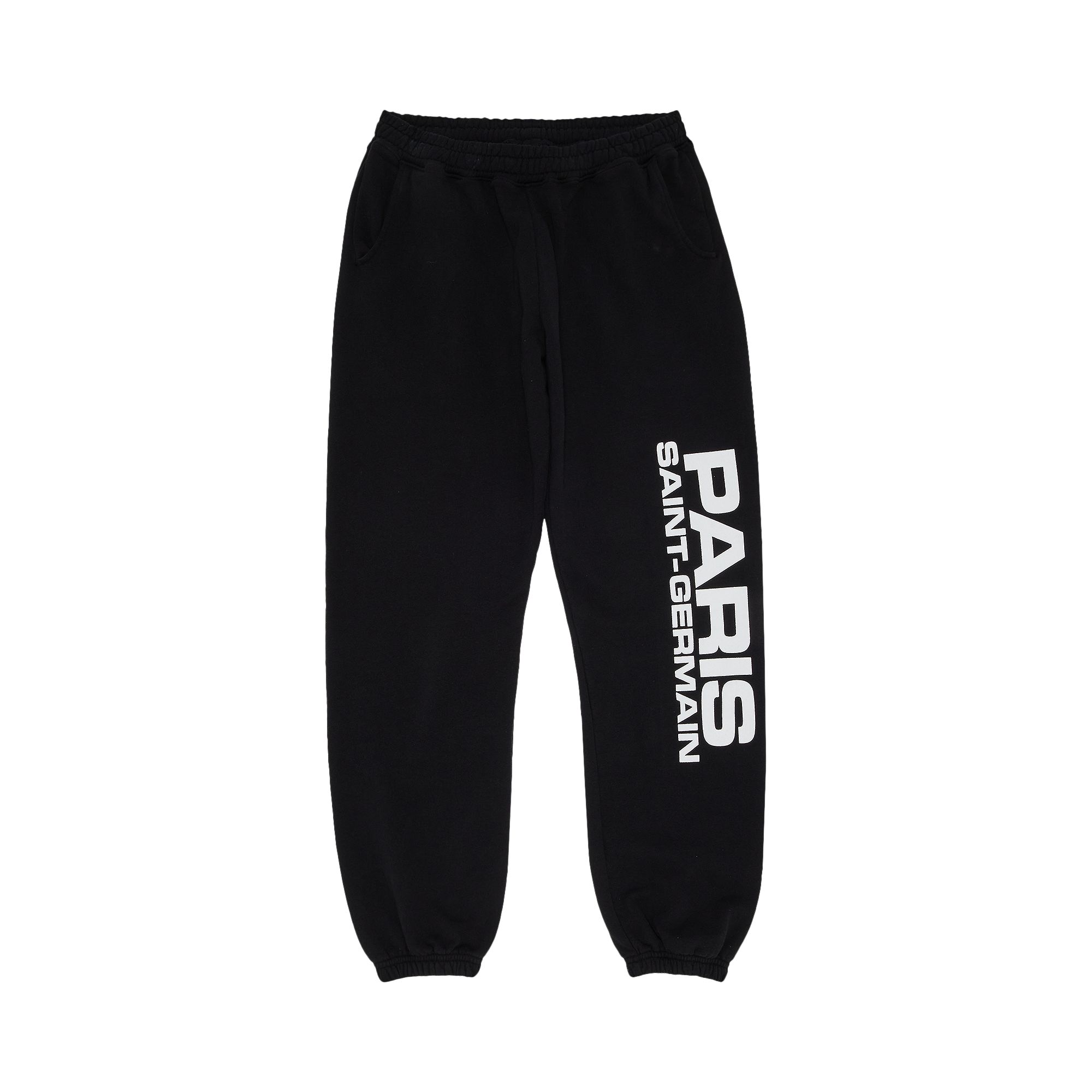 Pre-owned Paris Saint-germain Goat Exclusive  Block Logo Sweatpants 'black' | Men's Size S