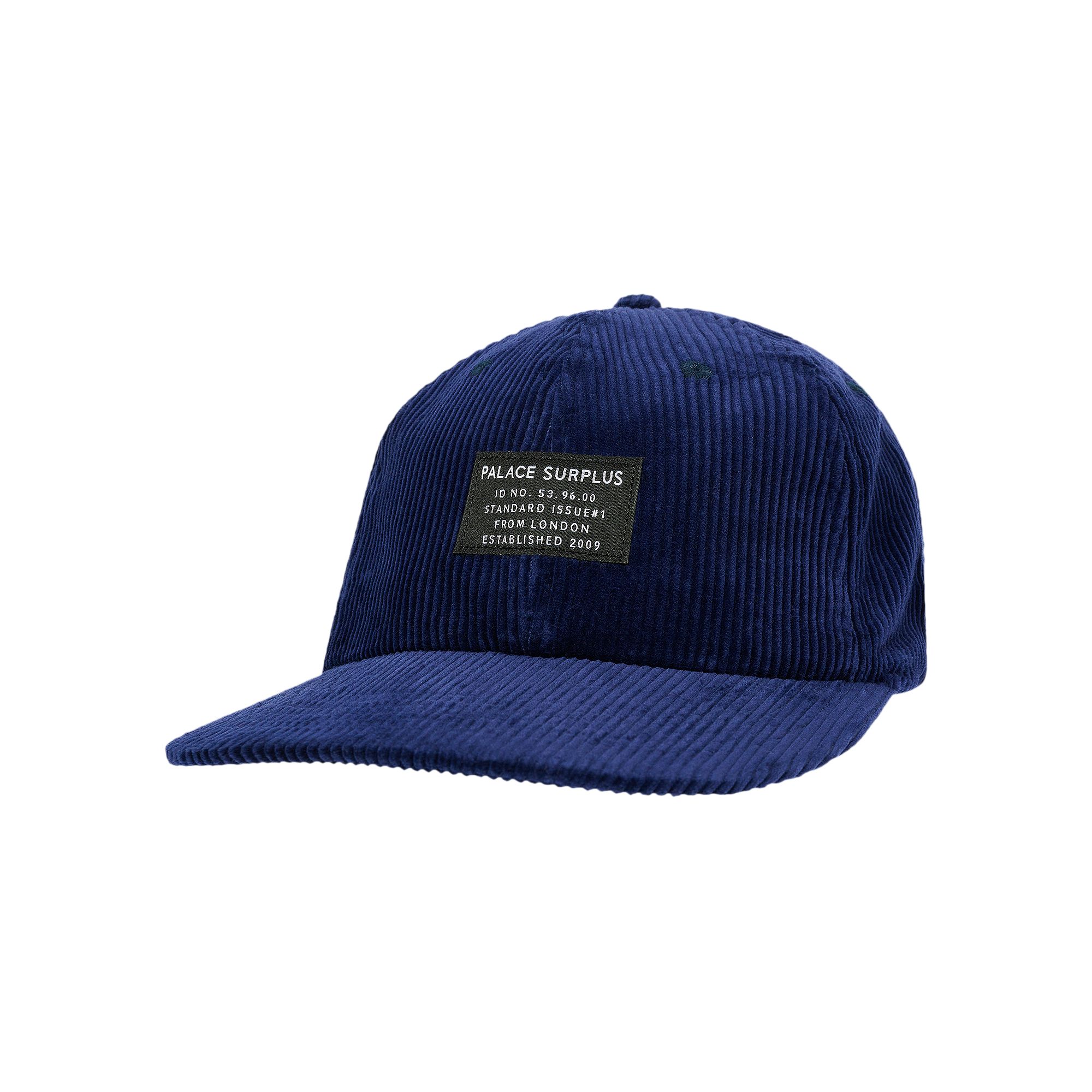 Pre-owned Palace Surplus Corduroy Pal Hat 'navy' | Blue | Men's Size Onesize