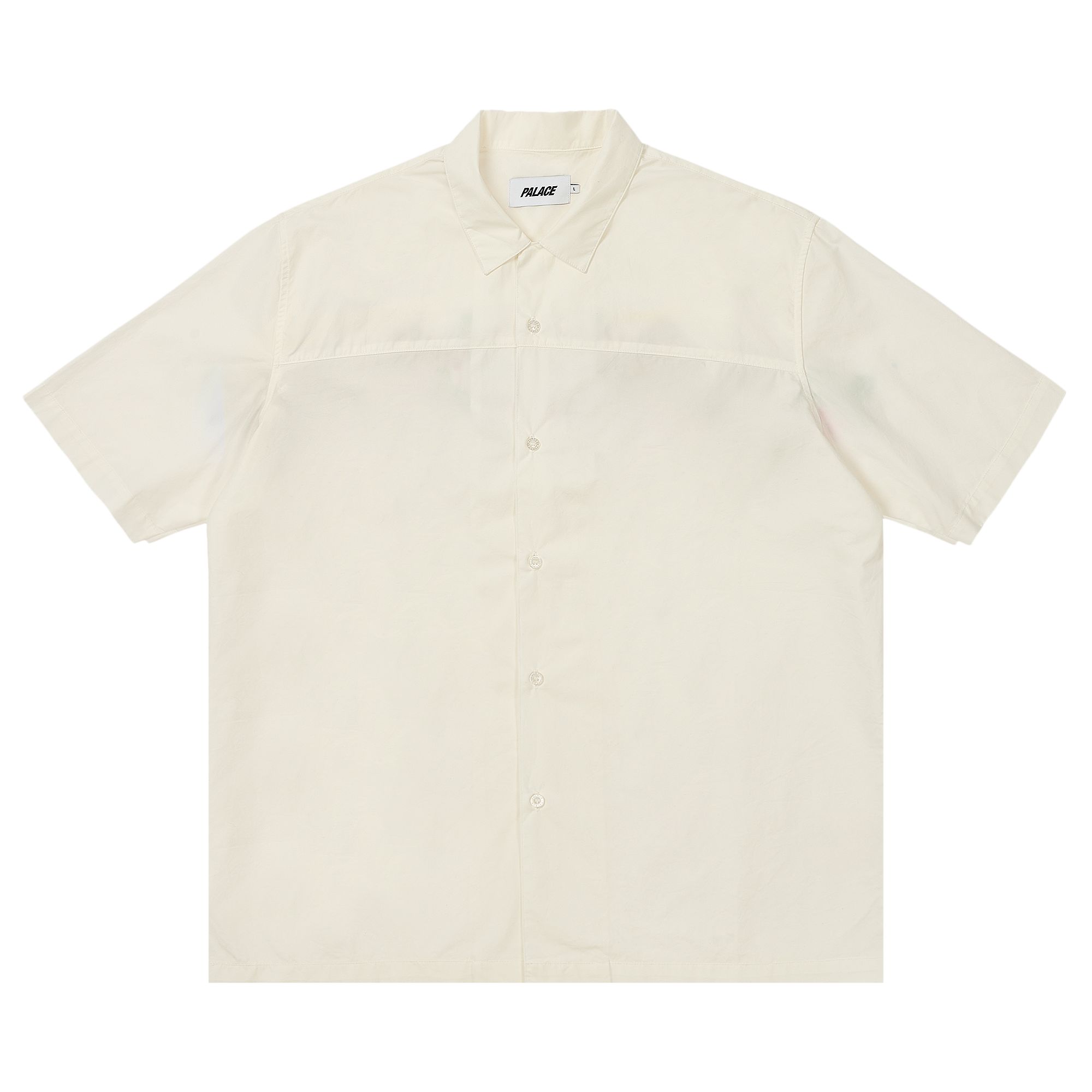 Pre-owned Palace English Rose Shirt 'white' | Men's Size L