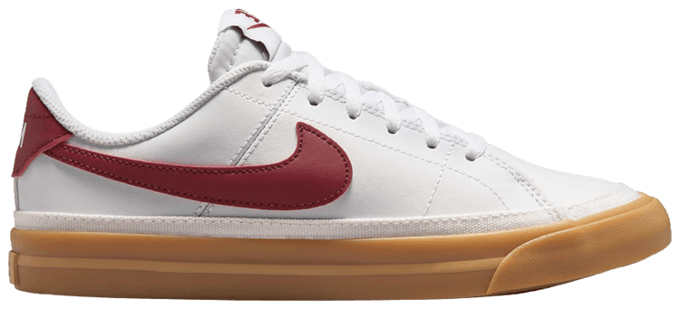 Nike Court Legacy GS White Team Red Gum