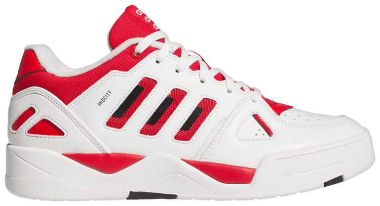 Adidas Midcity Low White Collegiate Red