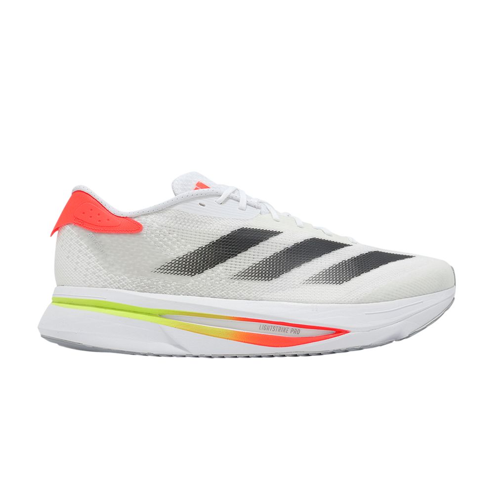adidas Adizero SL2 'White Black Lucid Red' | Men's Size 12.5 - JS1181