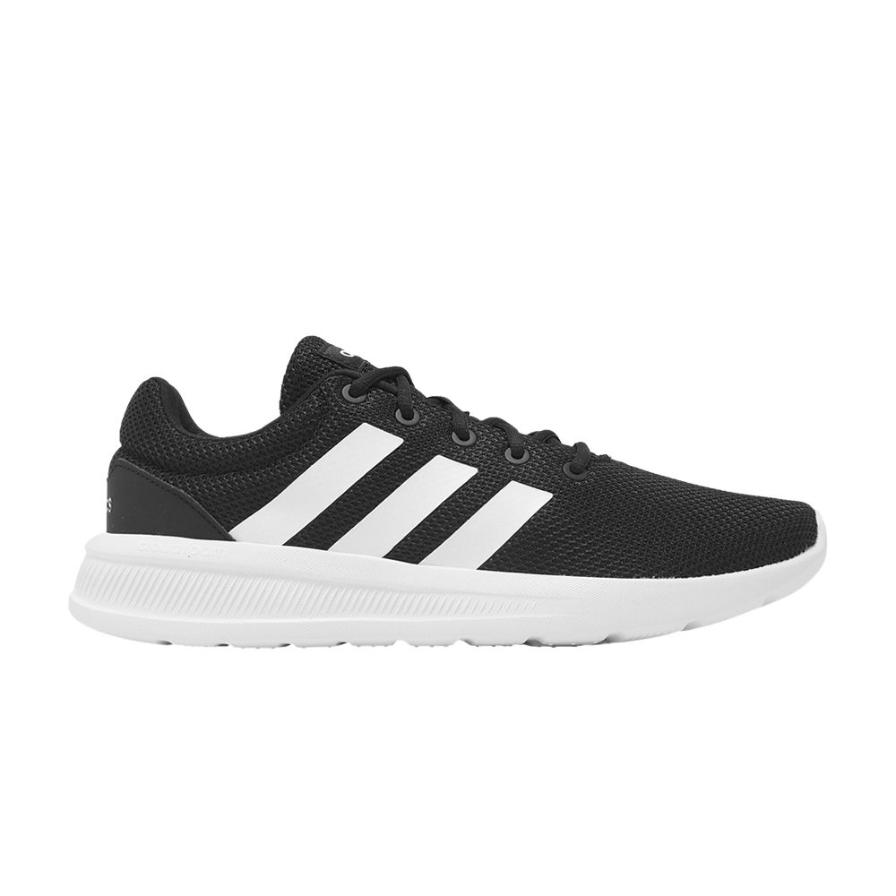 adidas Lite Racer CLN 2.0 'Black White' | Men's Size 3.5 - JS3020