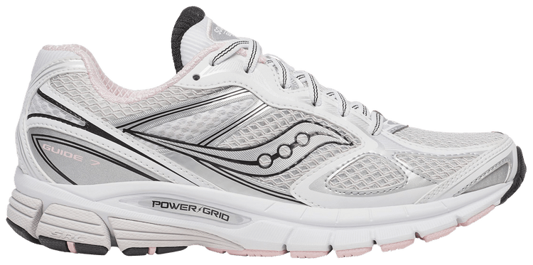 Saucony ProGrid Guide 7 White Pink