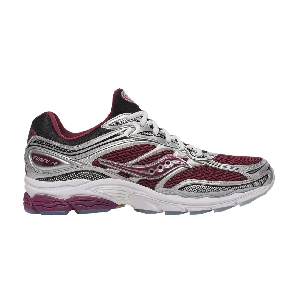 Saucony ProGrid Omni 9 'Maroon Black' | Red | Men's Size 10.5 - S70900-3