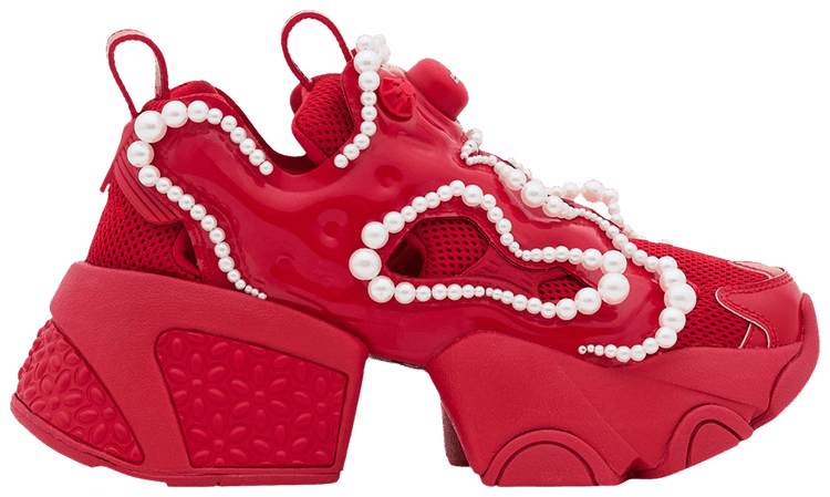 Noir Kei Ninomiya Reebok Flying Pearl Pump Fury Red ノワール Buy Noir Kei Ninomiya x Flying Pearl Pump Fury 'Red' - 00018