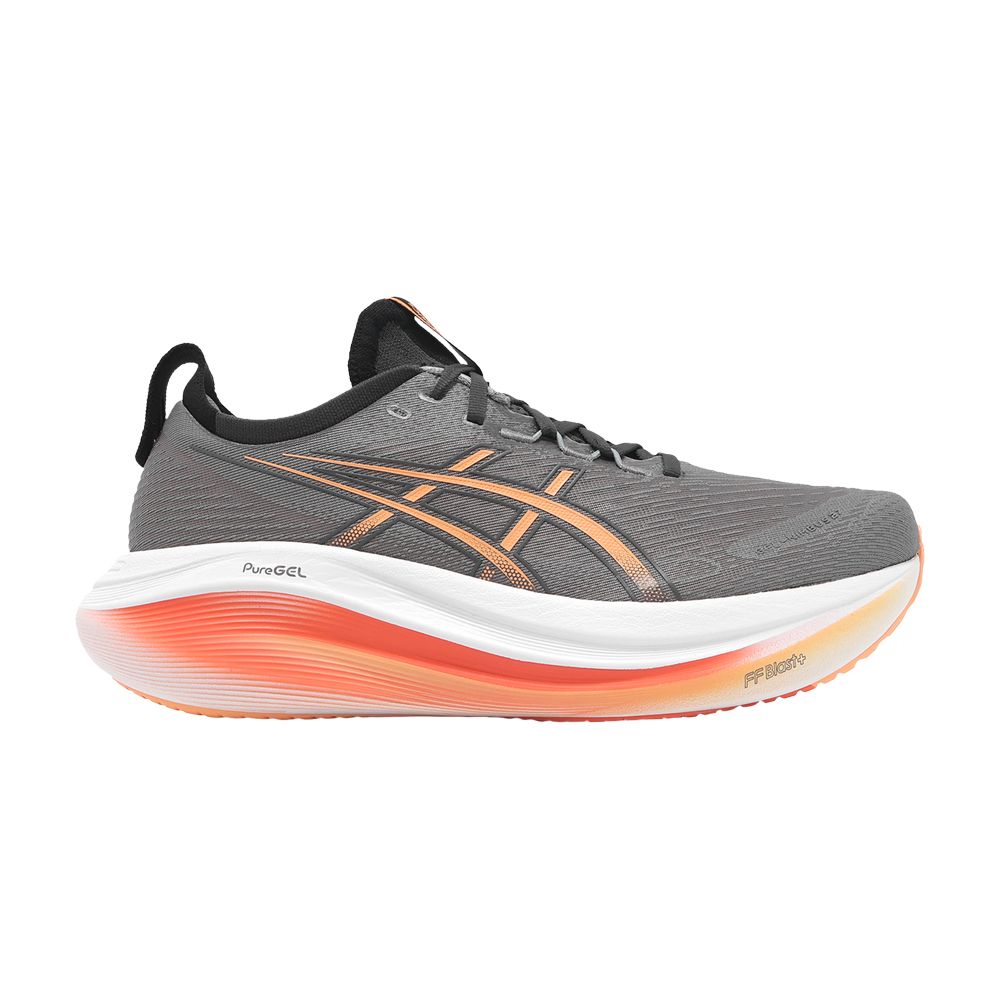 ASICS Gel Nimbus 27 Extra Wide 'Carbon Mojave' | Grey | Men's Size 9 - 1011B957-021