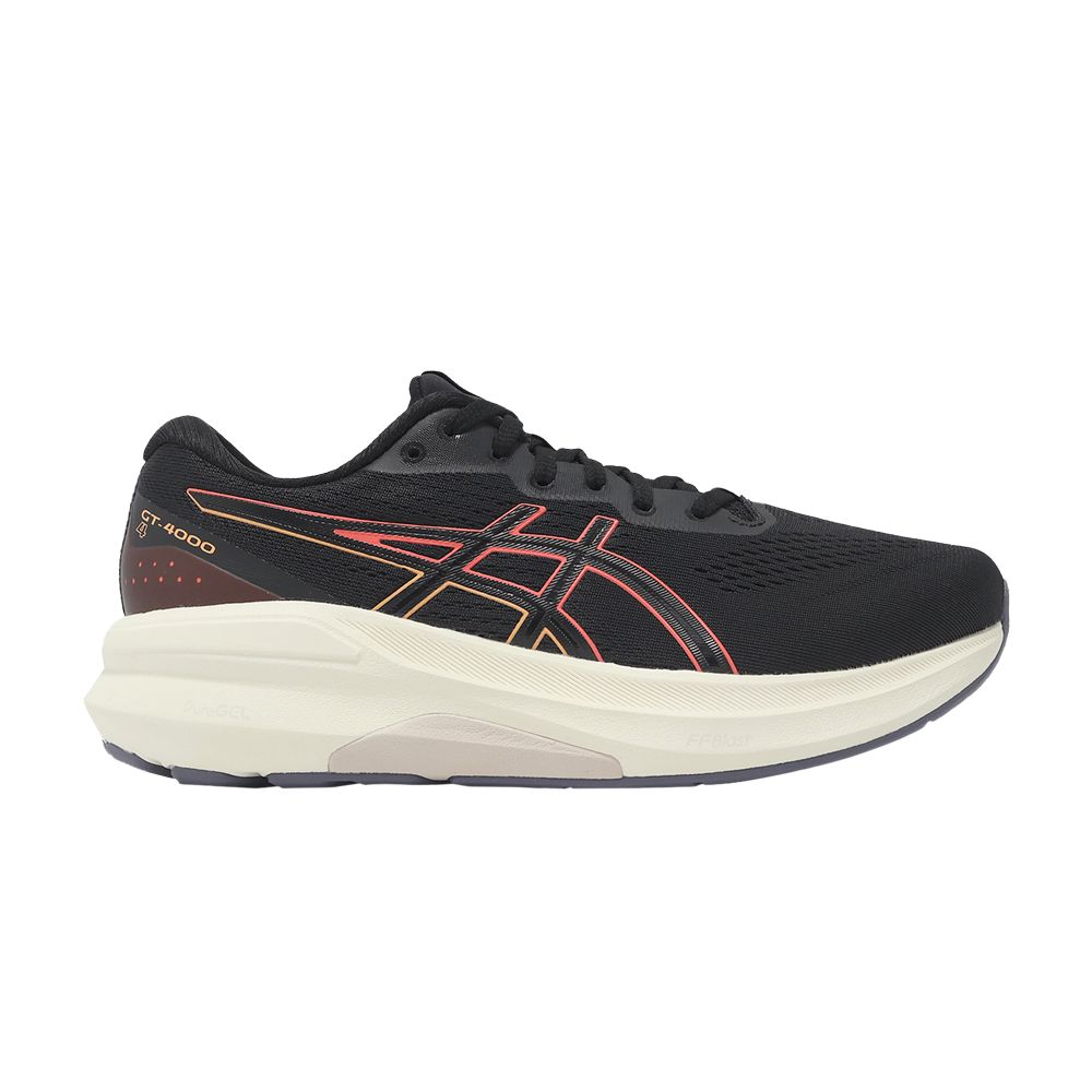 ASICS Wmns GT 4000 4 Wide 'Black Coral Reef' | Women's Size 7.5 - 1012B673-001