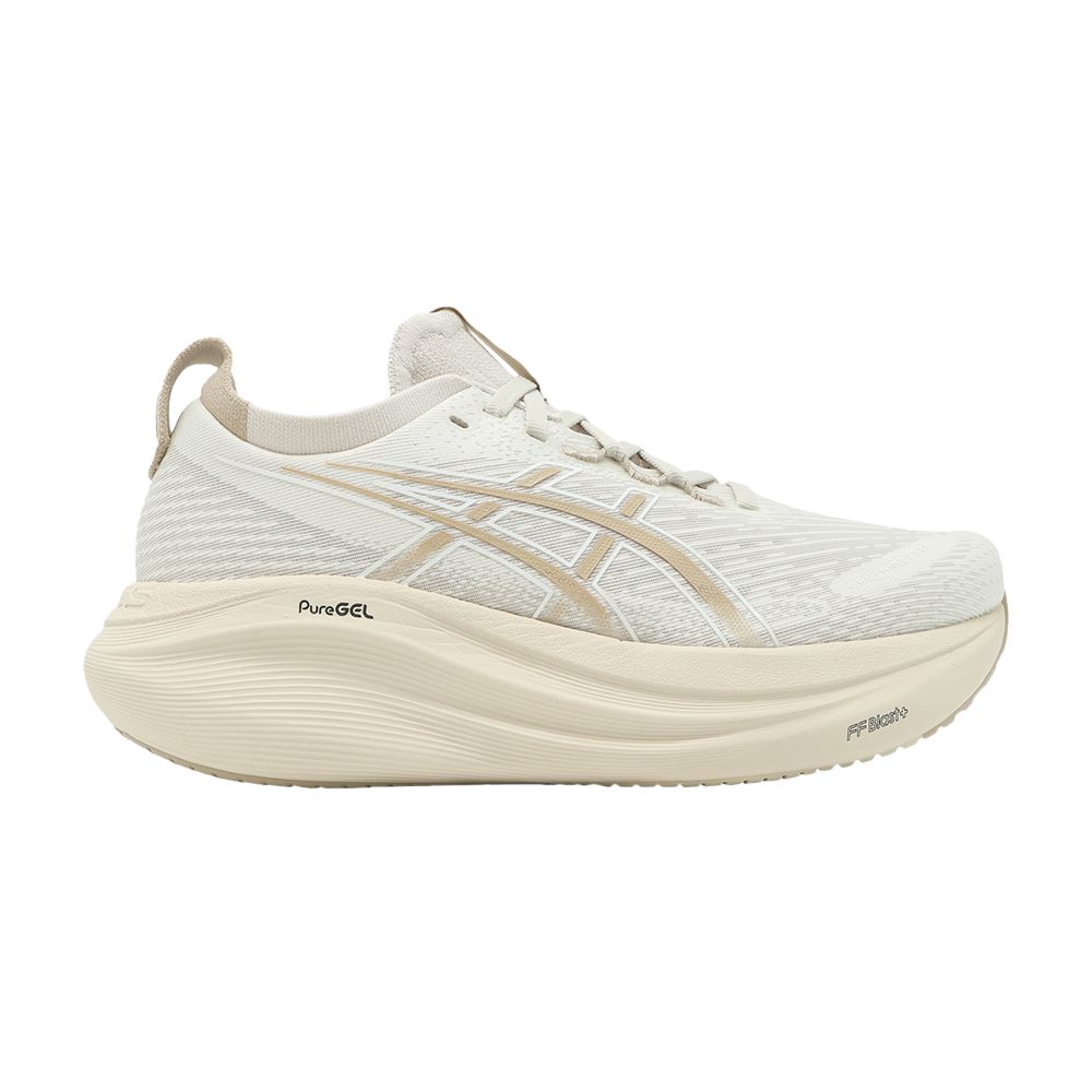 Pre-owned Asics Wmns Gel Nimbus 27 'birch' | Cream | Women's Size 10