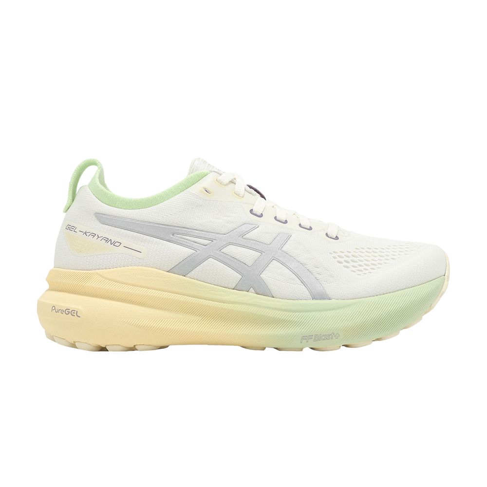Pre-owned Asics Wmns Gel Kayano 31 Lite Show 'cream Silver Green' | Women's Size 7.5 In White