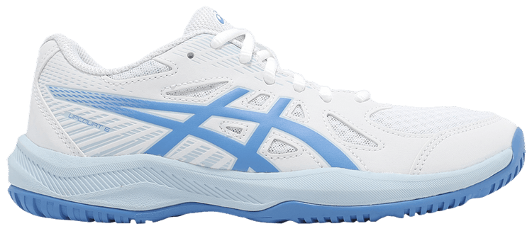 Asics Wmns Upcourt 6 White Blue Coast