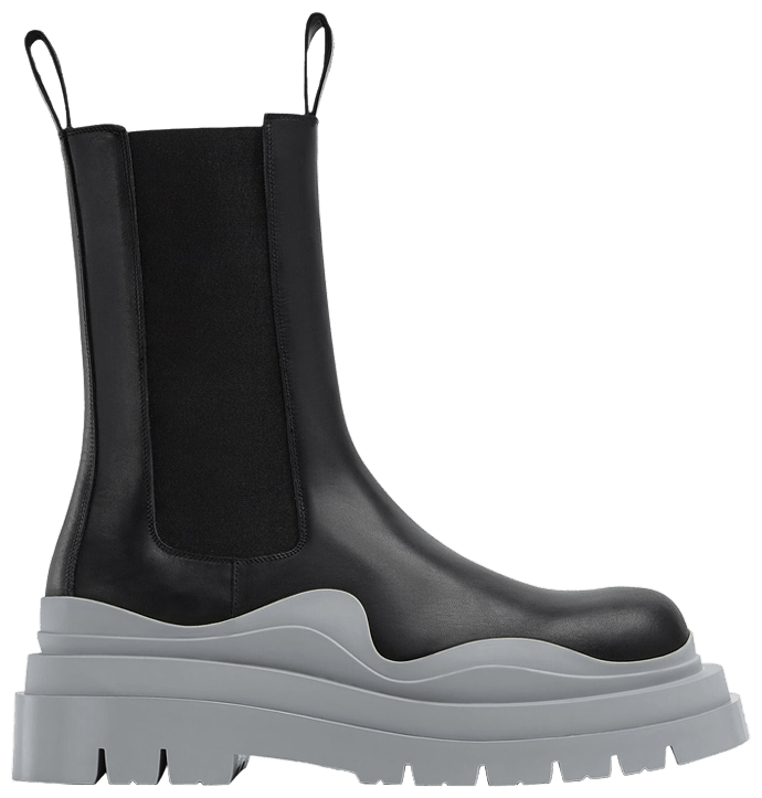 Bottega Veneta Tire Boot Black Vapor