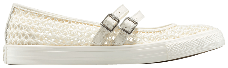 Converse Wmns Chuck Taylor All Star Dainty Mary Jane Knit Egret