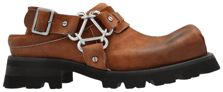 Acne Studios Balius Mule Caramel Brown