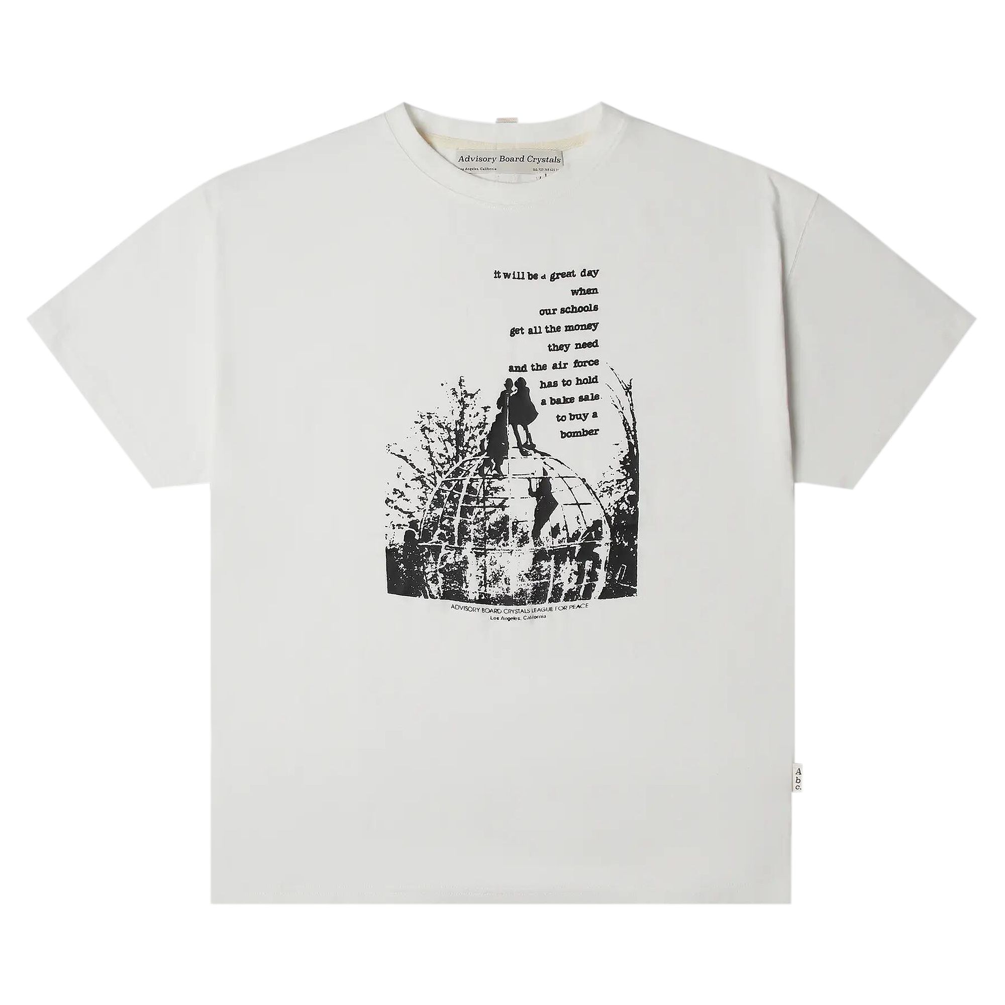 Pre-owned Advisory Board Crystals Great Day Tee 'white' | Men's Size L