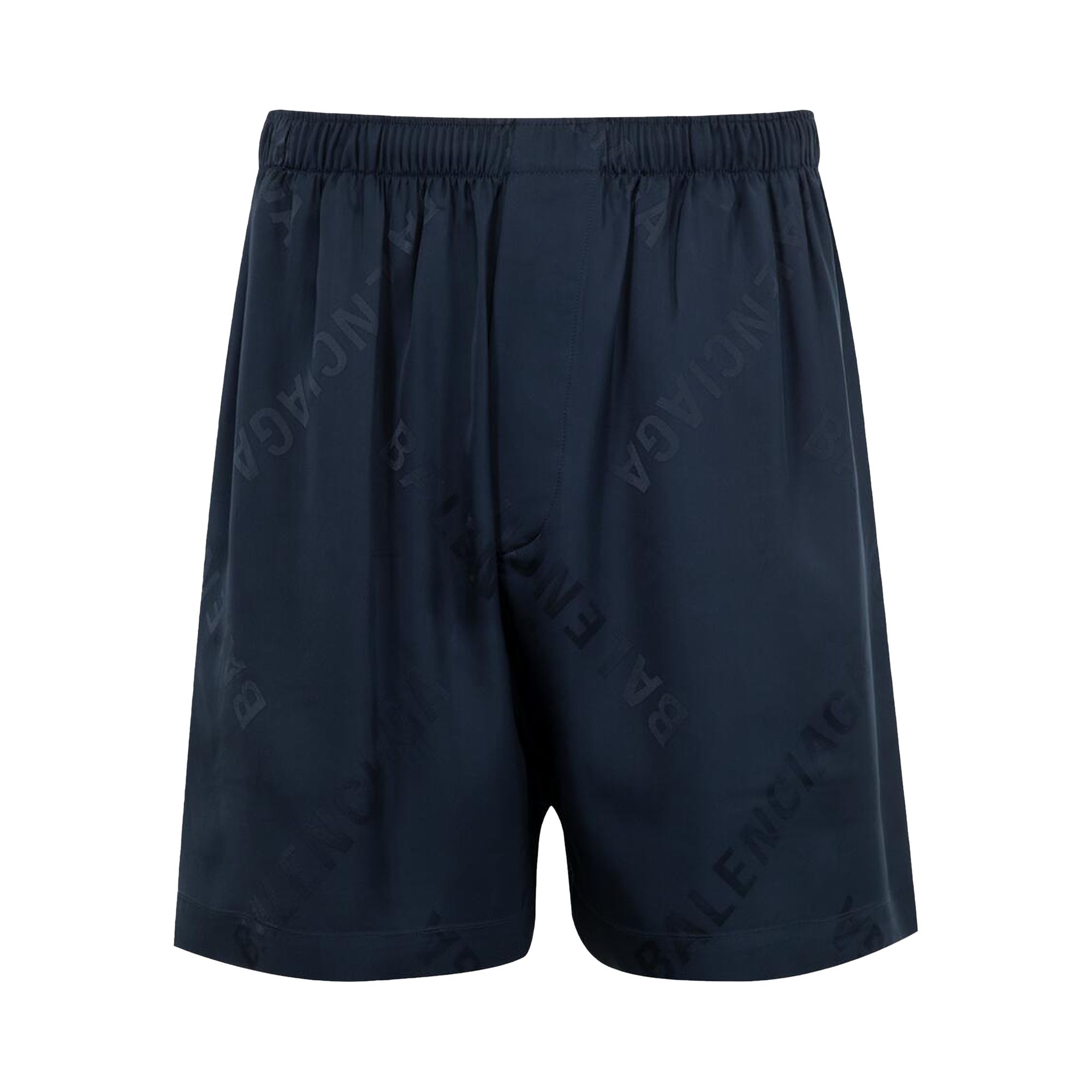 Pre-owned Balenciaga Pyjama Shorts 'dark Navy' | Blue | Men's Size 48
