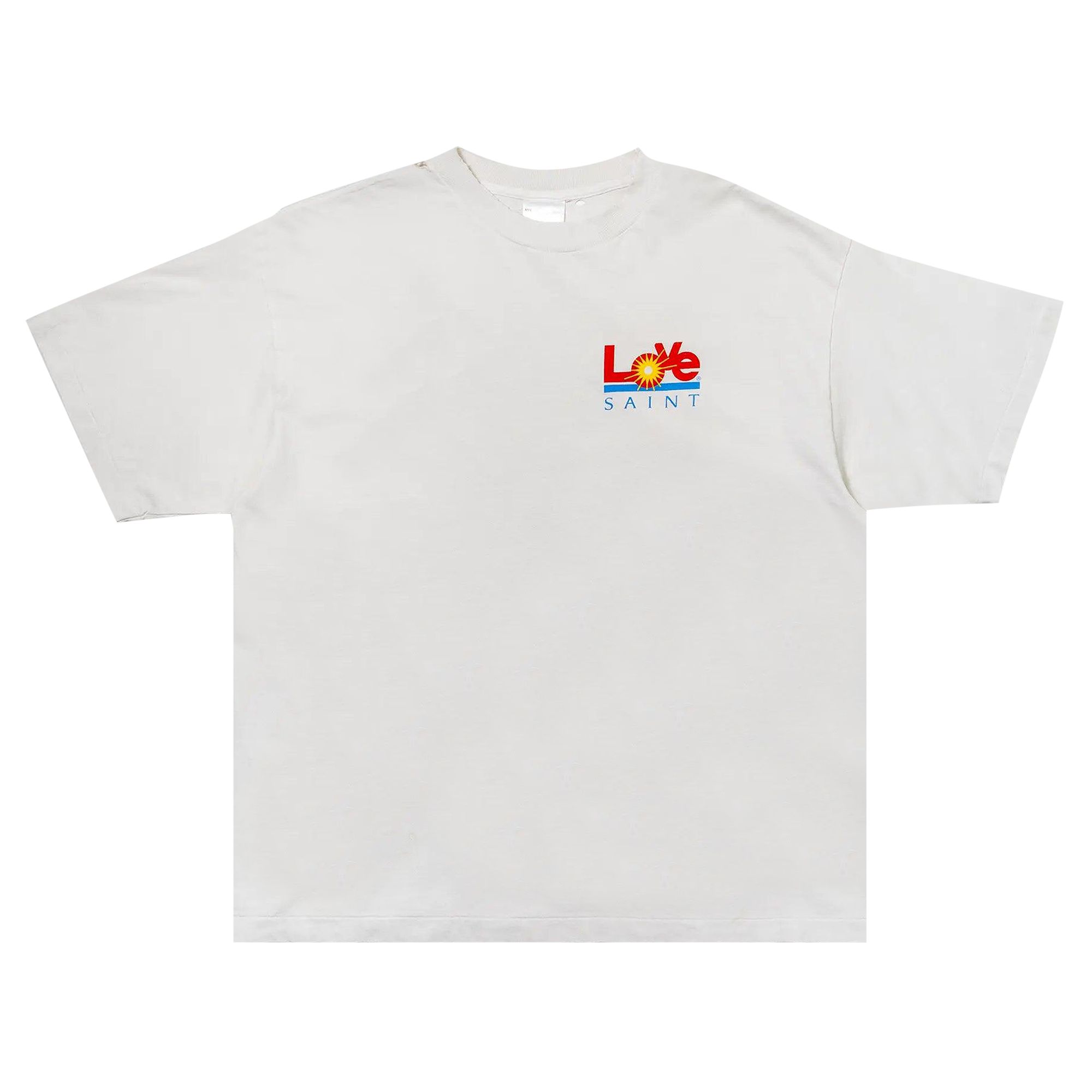 Pre-owned Saint Mxxxxxx Short-sleeve Love Tee 'white' | Men's Size M