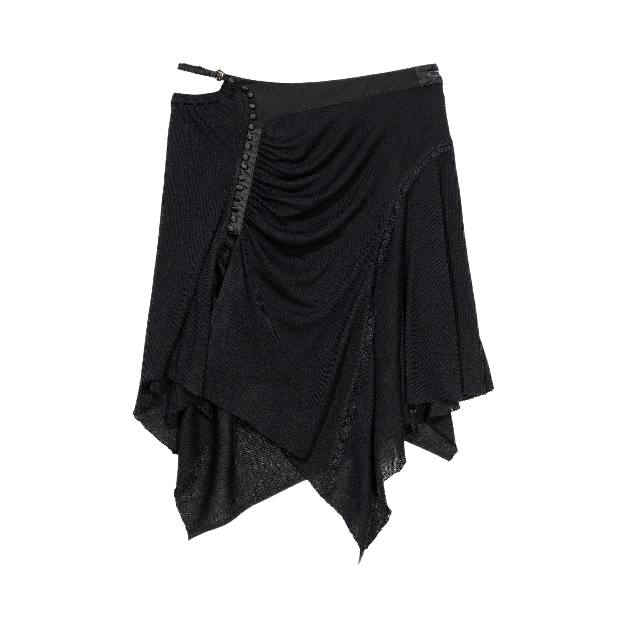 Pre-owned Hyein Seo Shirring Skirt 'black' | Women's Size 2