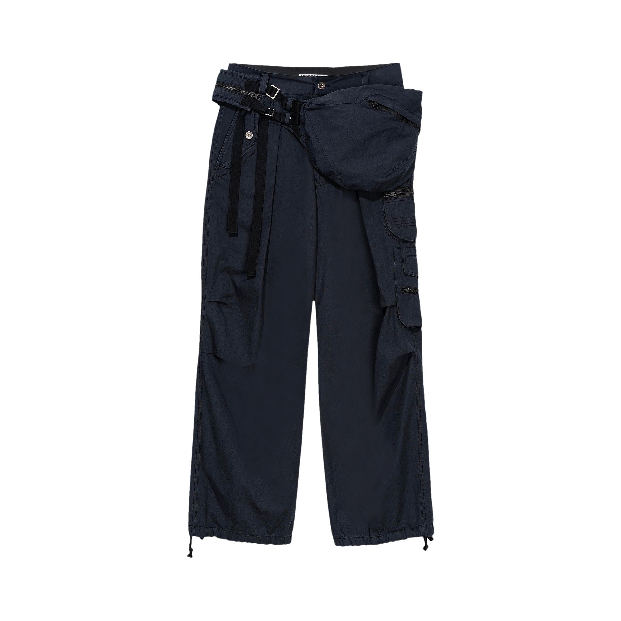 Hyein Seo Waist Bag Pocket Pants 'Black' | Women's Size 2
