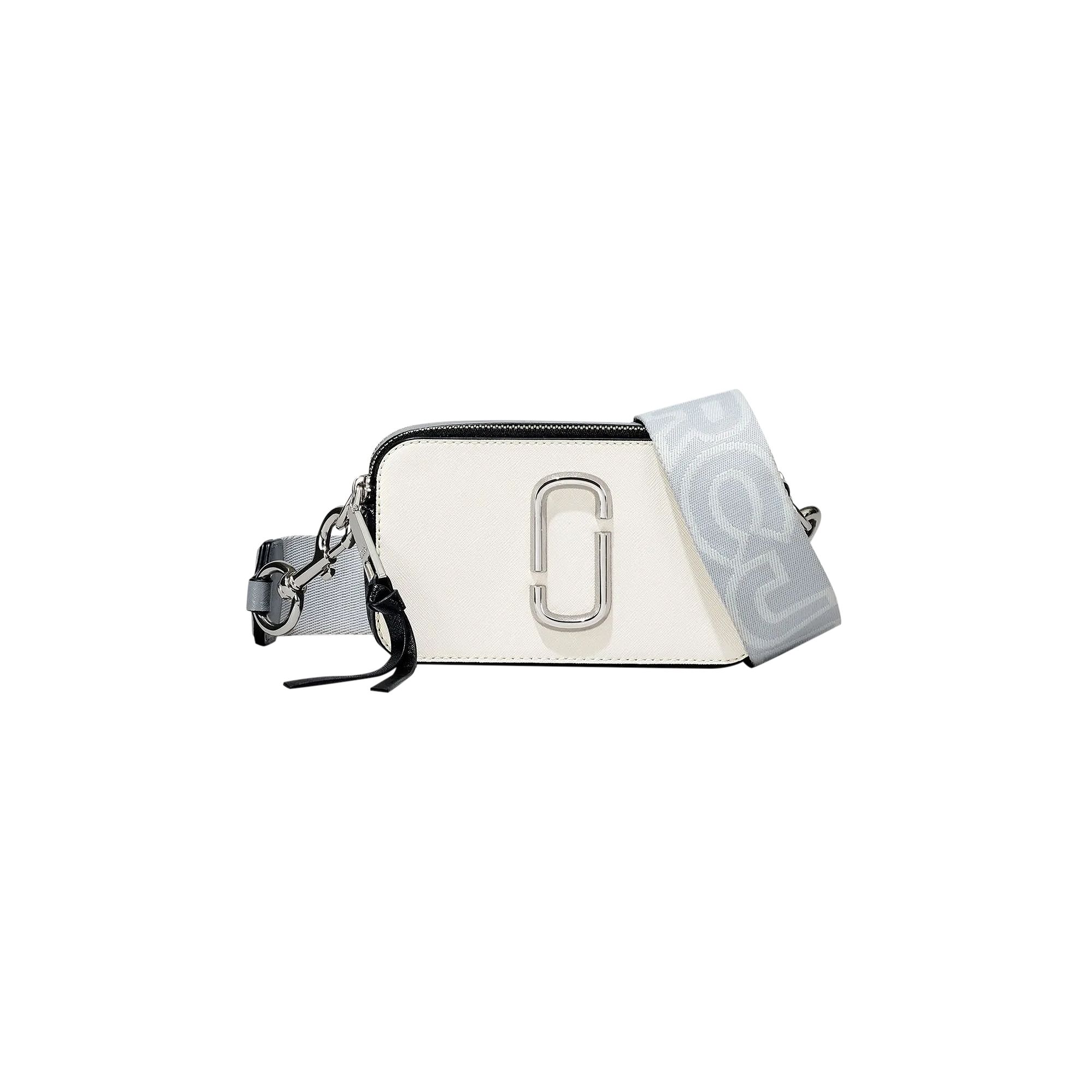 Pre-owned Marc Jacobs Snapshot Camera Bag 'white/black/grey' | Tan | Women's Size Onesize In Brown