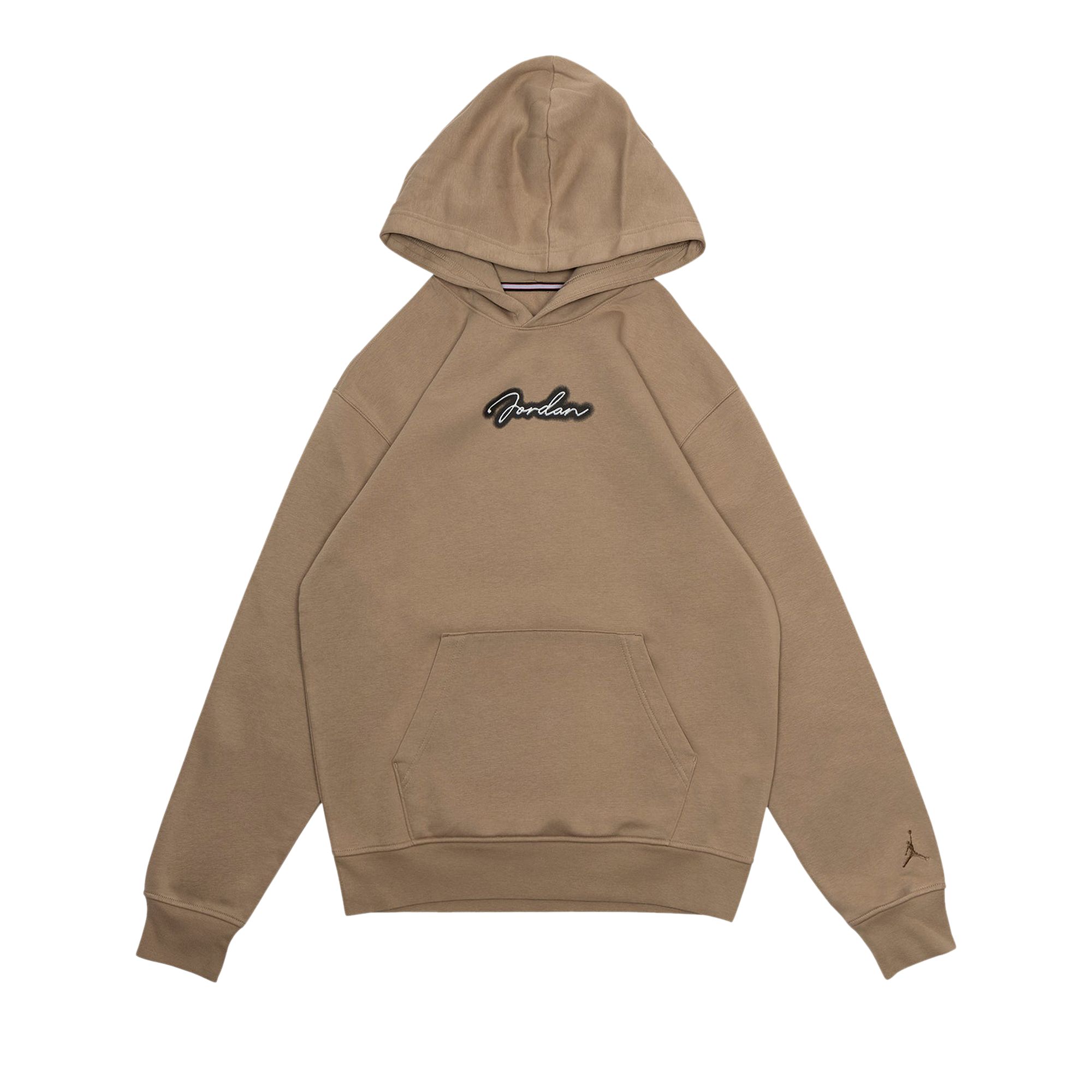 Pre-owned Air Jordan Mvp Pullover Fleece Hoodie 'desert Camo/sail' | Tan | Men's Size Xl