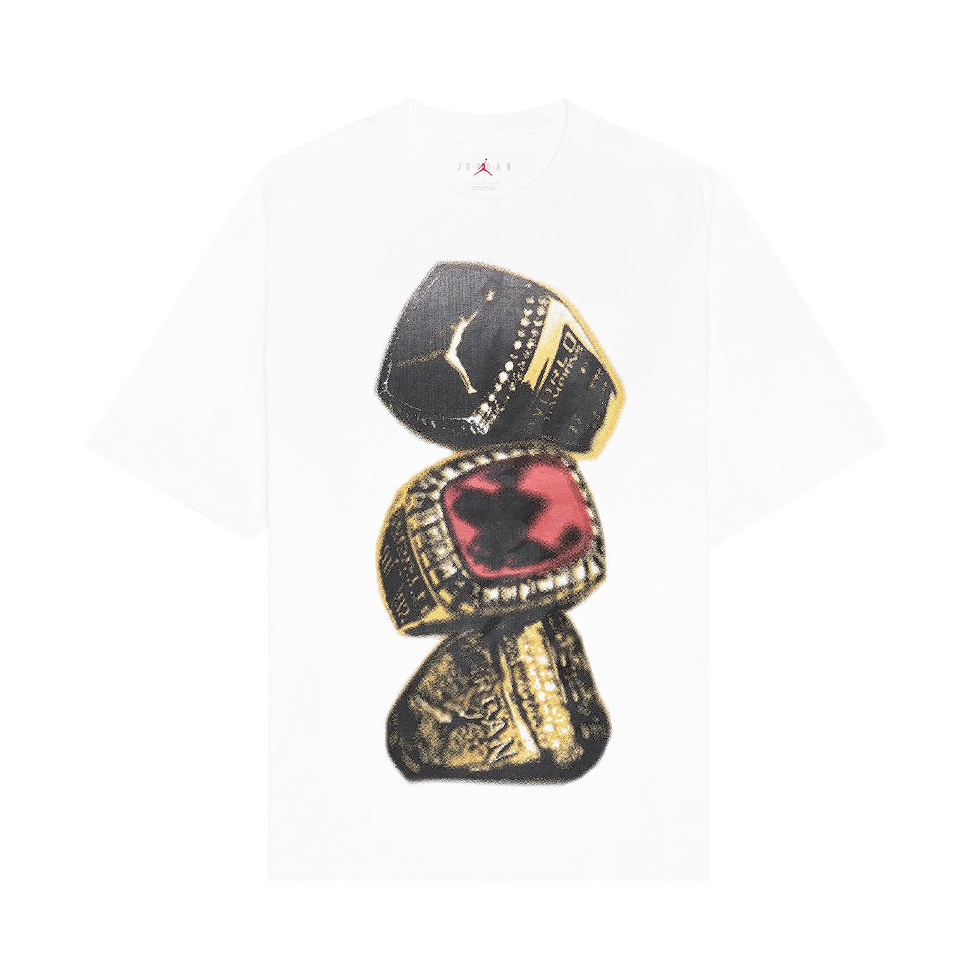 Pre-owned Air Jordan Mvp Graphic T-shirt 'sail' | White | Women's Size M