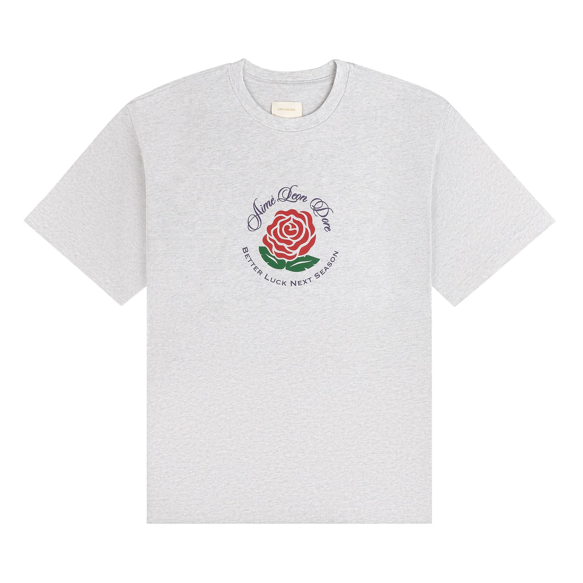 Pre-owned Aimé Leon Dore Stadium Tee 'silver Mix' | Grey | Men's Size L In Gray
