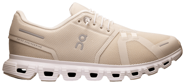 ON Wmns Cloud 6 Pearl White