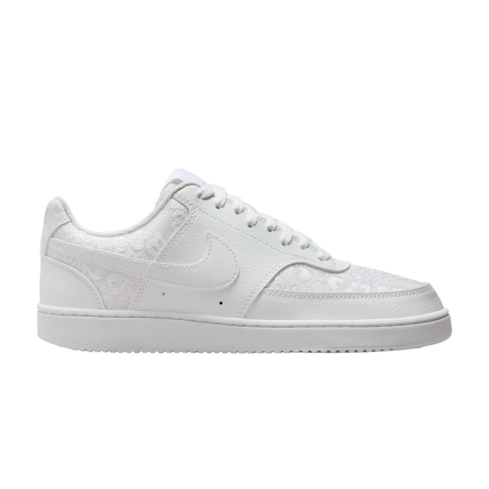 Pre-owned Nike Wmns Court Vision Low 'lace' | White | Women's Size 6.5