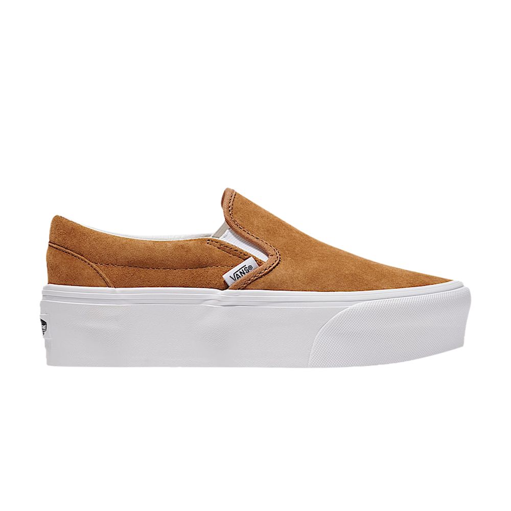 Pre-owned Vans Classic Slip-on Stackform 'chipmunk Brown' | Men's Size 8