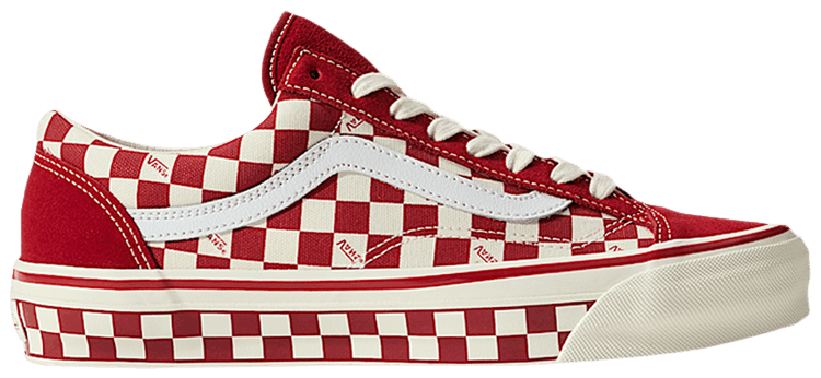 Premium Old Skool 36 Checkerboard   Chili Pepper Red