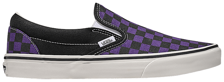 Vans Classic Slip On Checkerboard   Gothic Grape