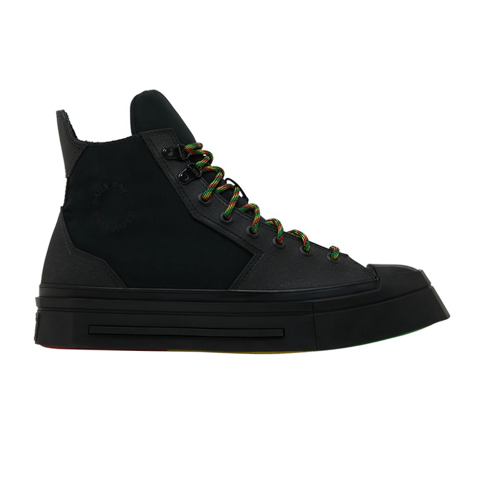 Pre-owned Converse Daily Paper X Chuck 70 De Luxe Squared High 'pan-african'