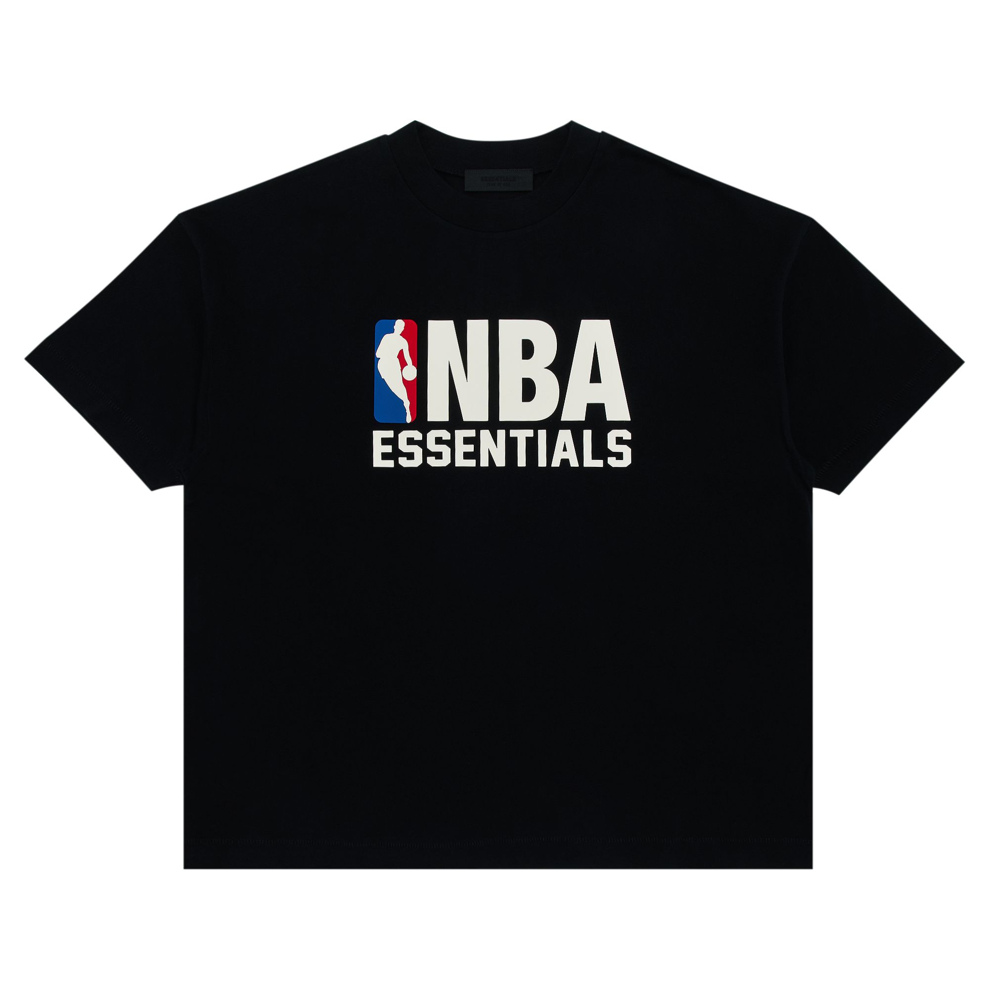 Pre-owned Essentials Fear Of God X Nba Tee 'black'