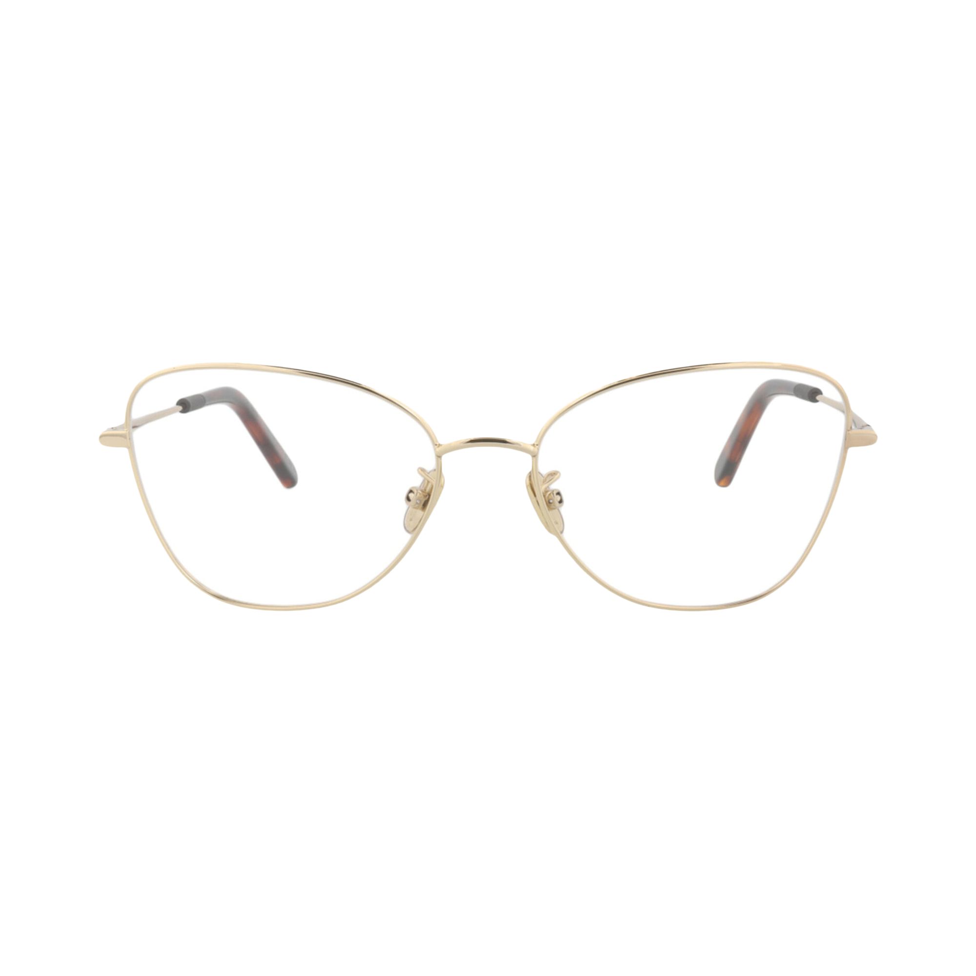 Pre-owned Dior Cat Eye Optical Glasses 'gold/transparent' | Women's Size Onesize