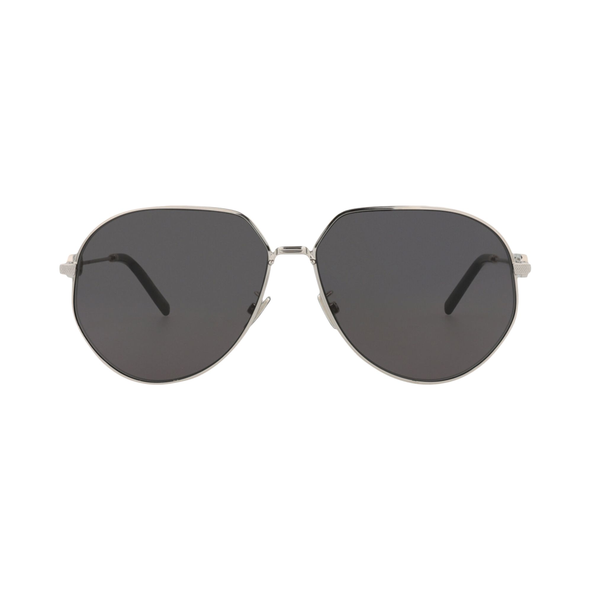 Pre-owned Dior Aviator Sunglasses 'palladium/smoke' | Silver | Men's Size Onesize