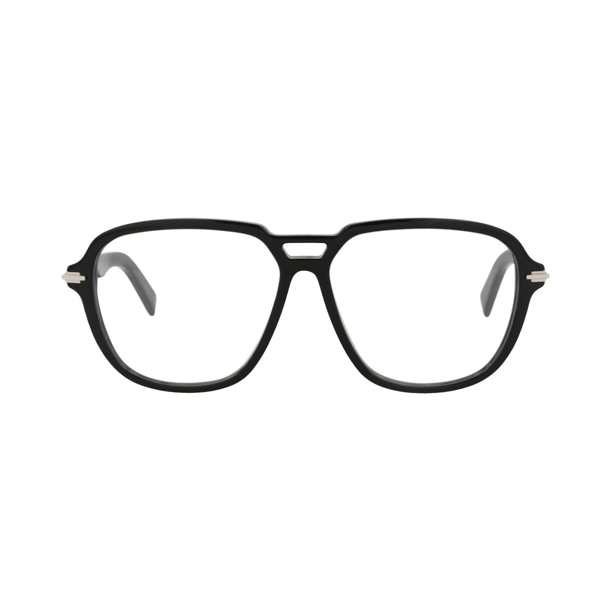Pre-owned Dior Aviator Optical Glasses 'black/transparent' | Men's Size Onesize