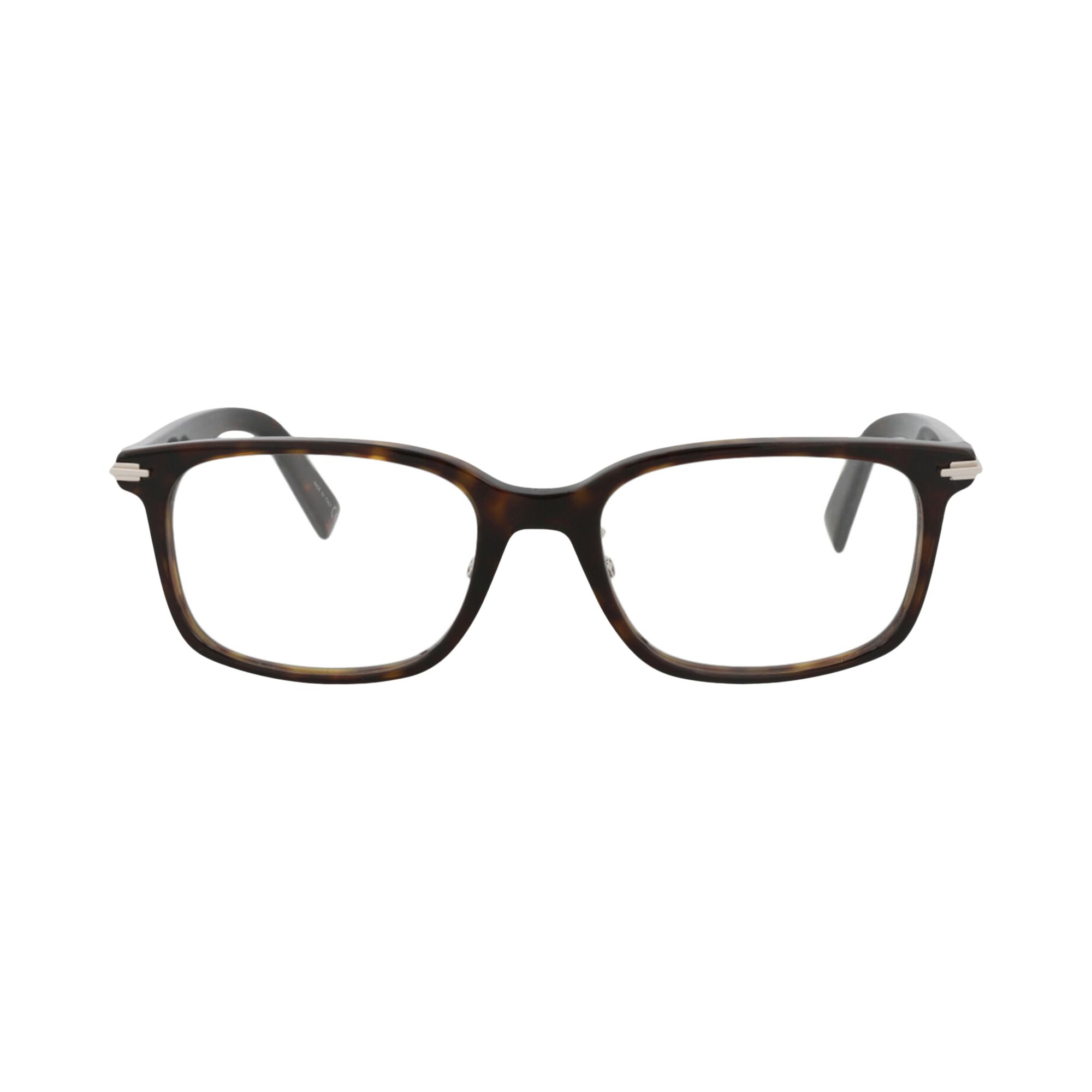 Pre-owned Dior Square Optical Glasses 'havana/transparent' | Brown | Men's Size Onesize