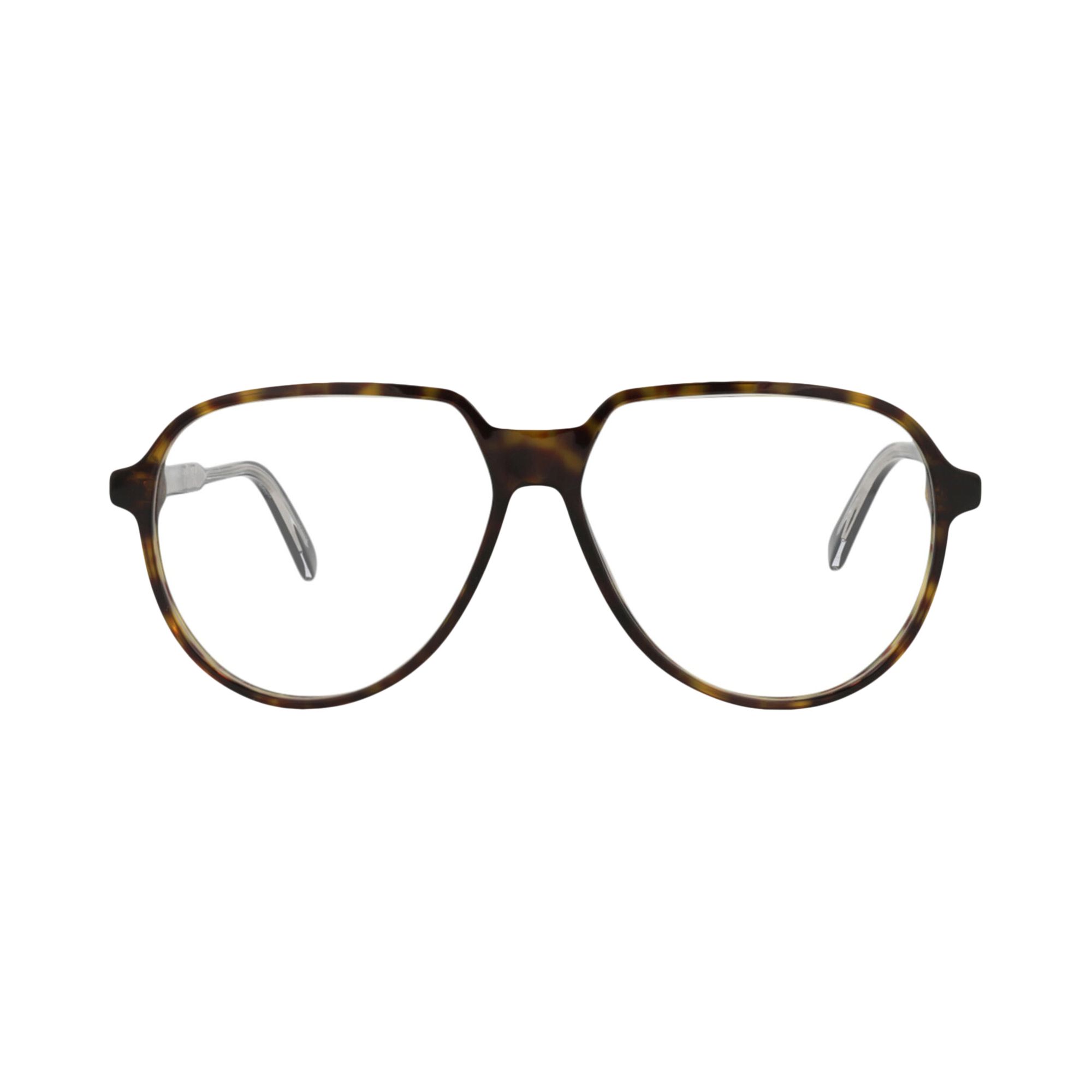 Pre-owned Dior Aviator Optical Glasses 'havana/transparent' | Brown | Men's Size Onesize