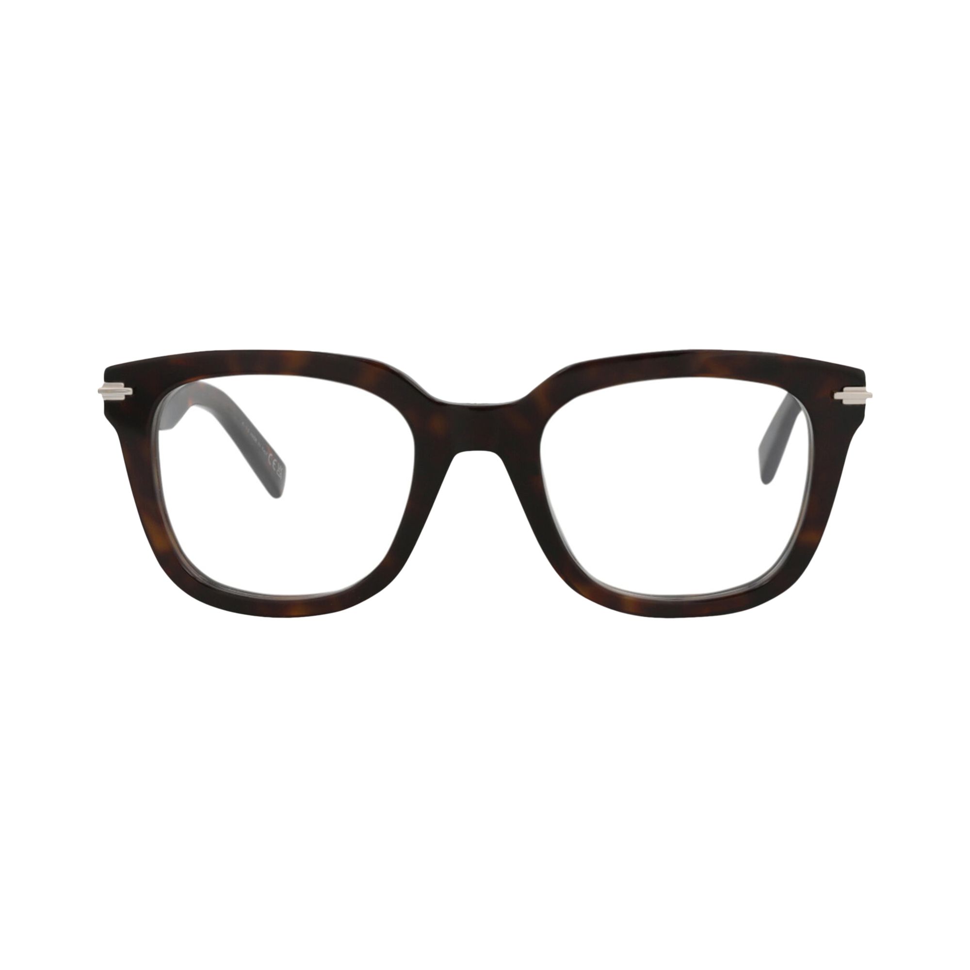 Pre-owned Dior Square Optical Glasses 'havana/transparent' | Brown | Men's Size Onesize