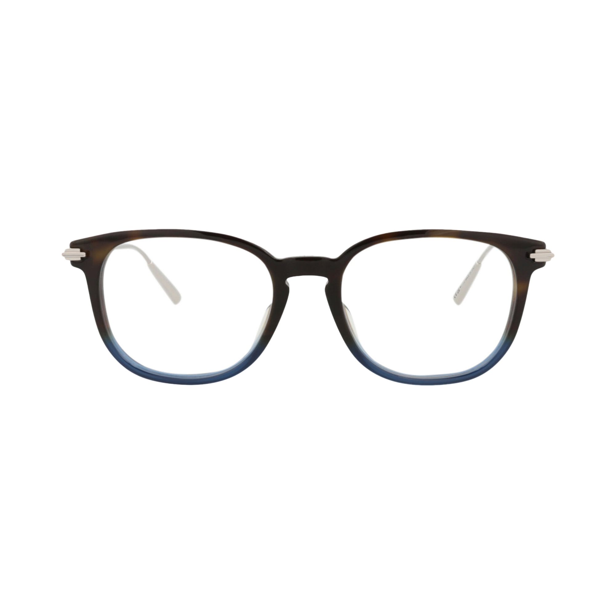 Pre-owned Dior Round Optical Glasses 'havana/silver/transparent' | Brown | Men's Size Onesize