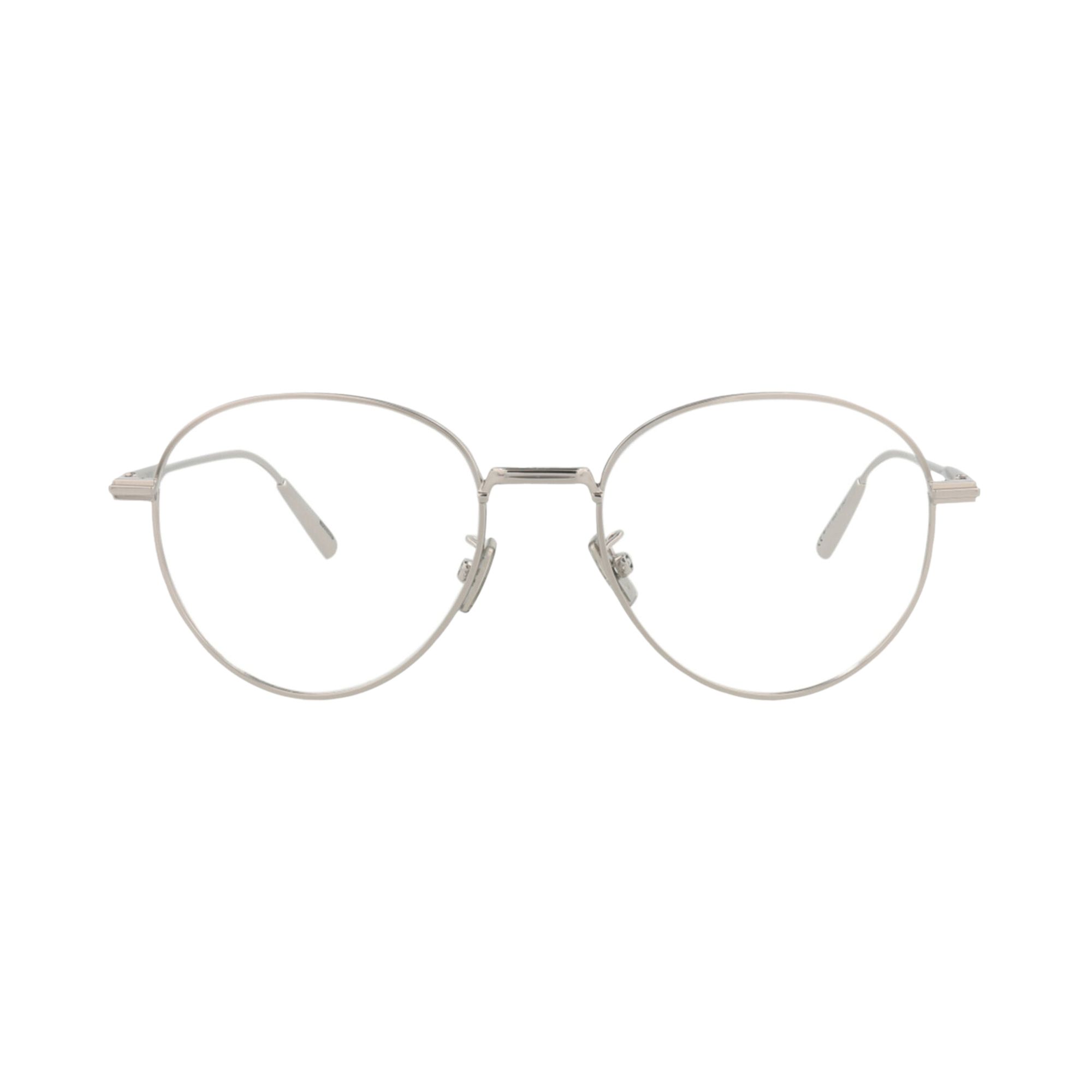 Pre-owned Dior Round Optical Glasses 'palladium/transparent' | Silver | Men's Size Onesize