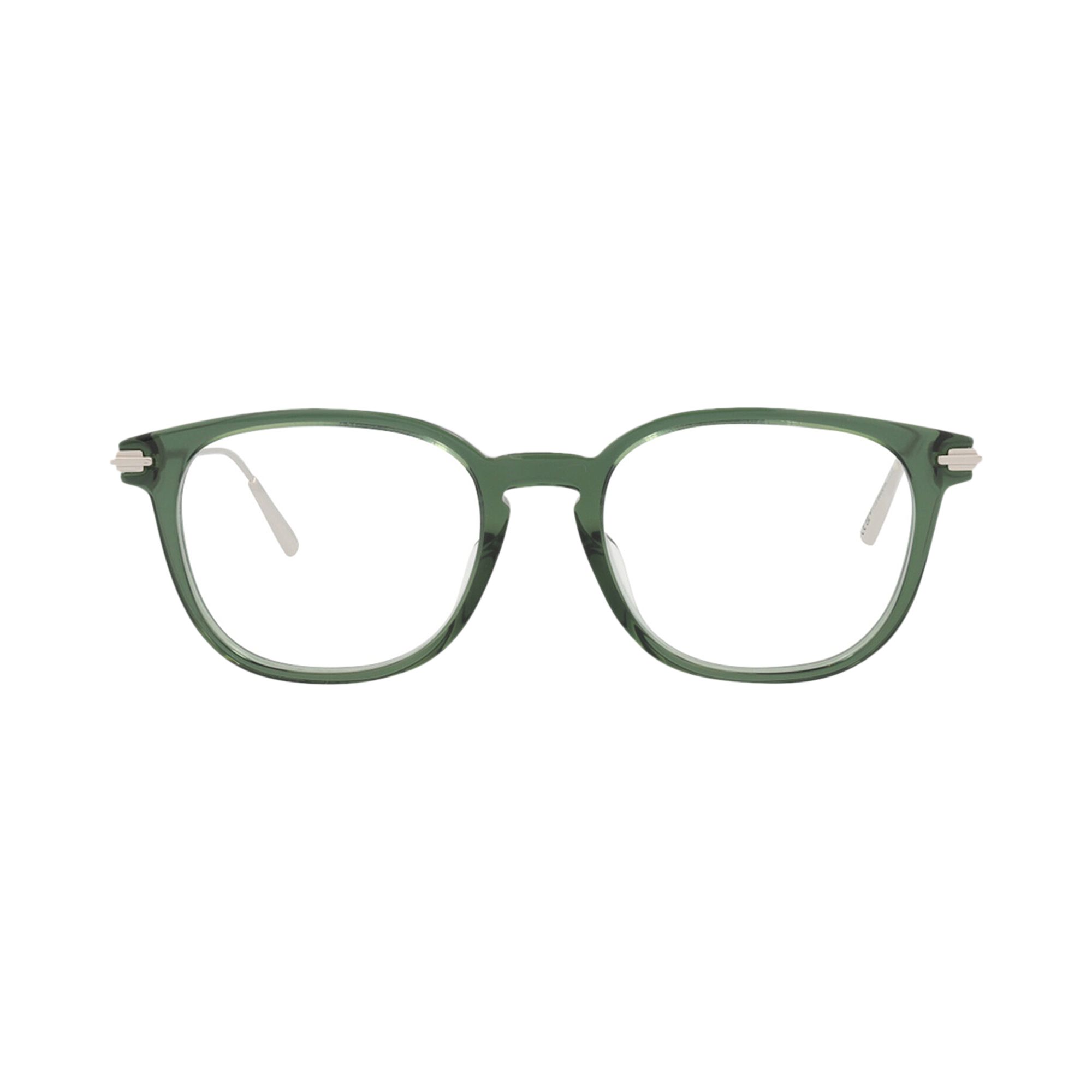 Pre-owned Dior Round Optical Glasses 'green/silver/transparent' | Men's Size Onesize