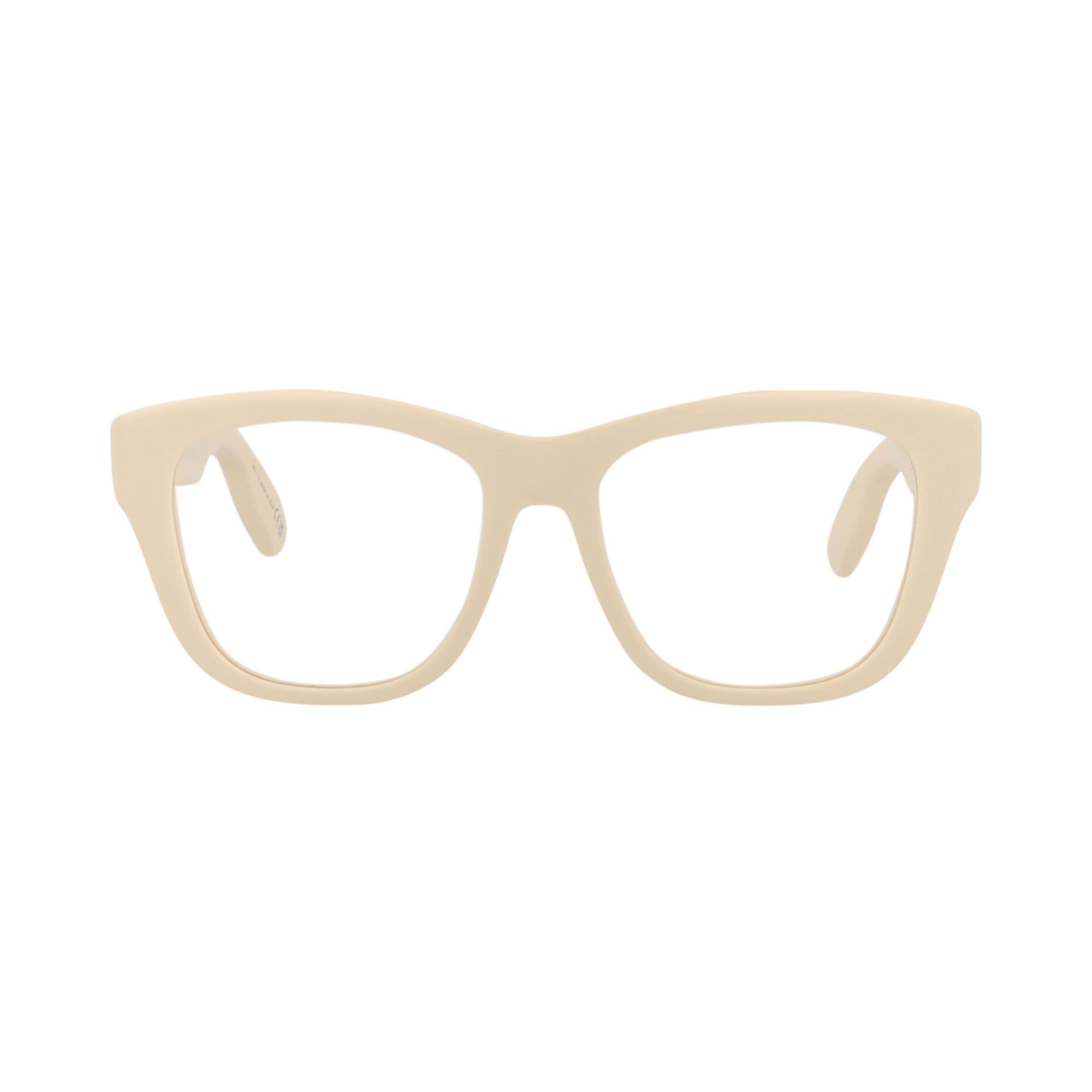 Pre-owned Dior Cat Eye Optical Glasses 'ivory/transparent' | Cream | Women's Size Onesize