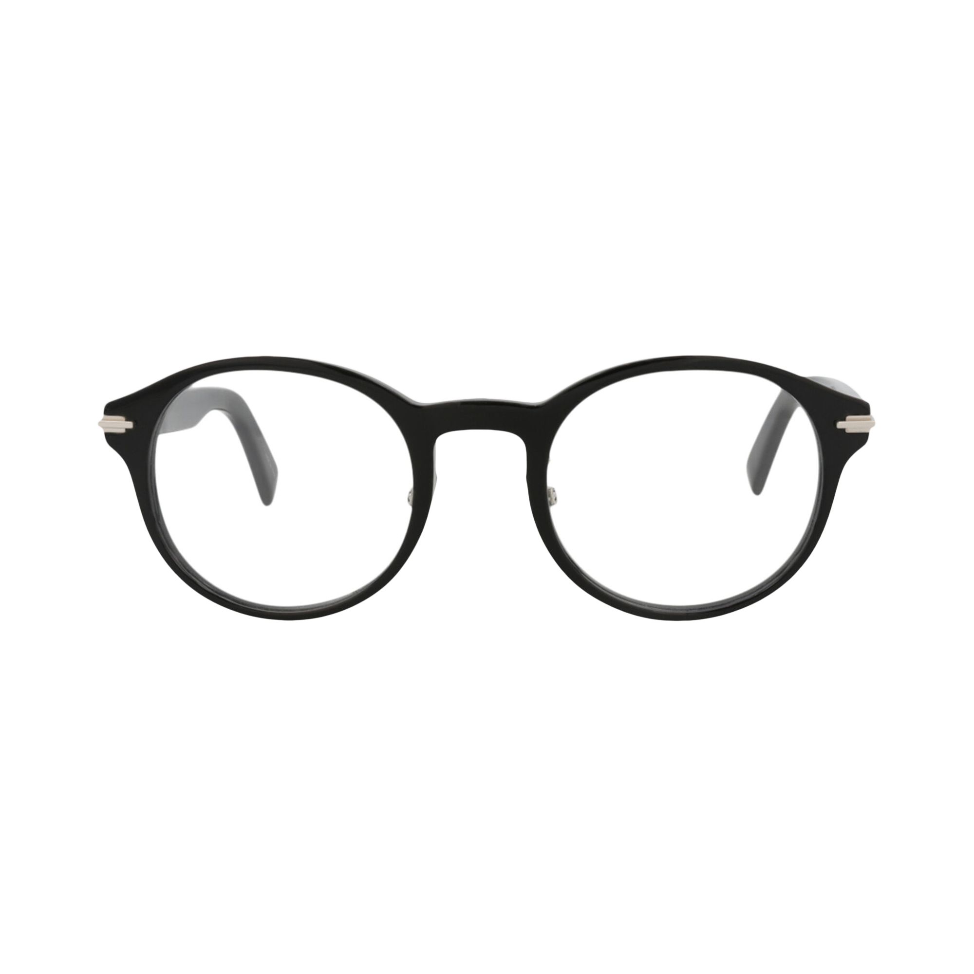 Pre-owned Dior Round Optical Glasses 'black/transparent' | Men's Size Onesize