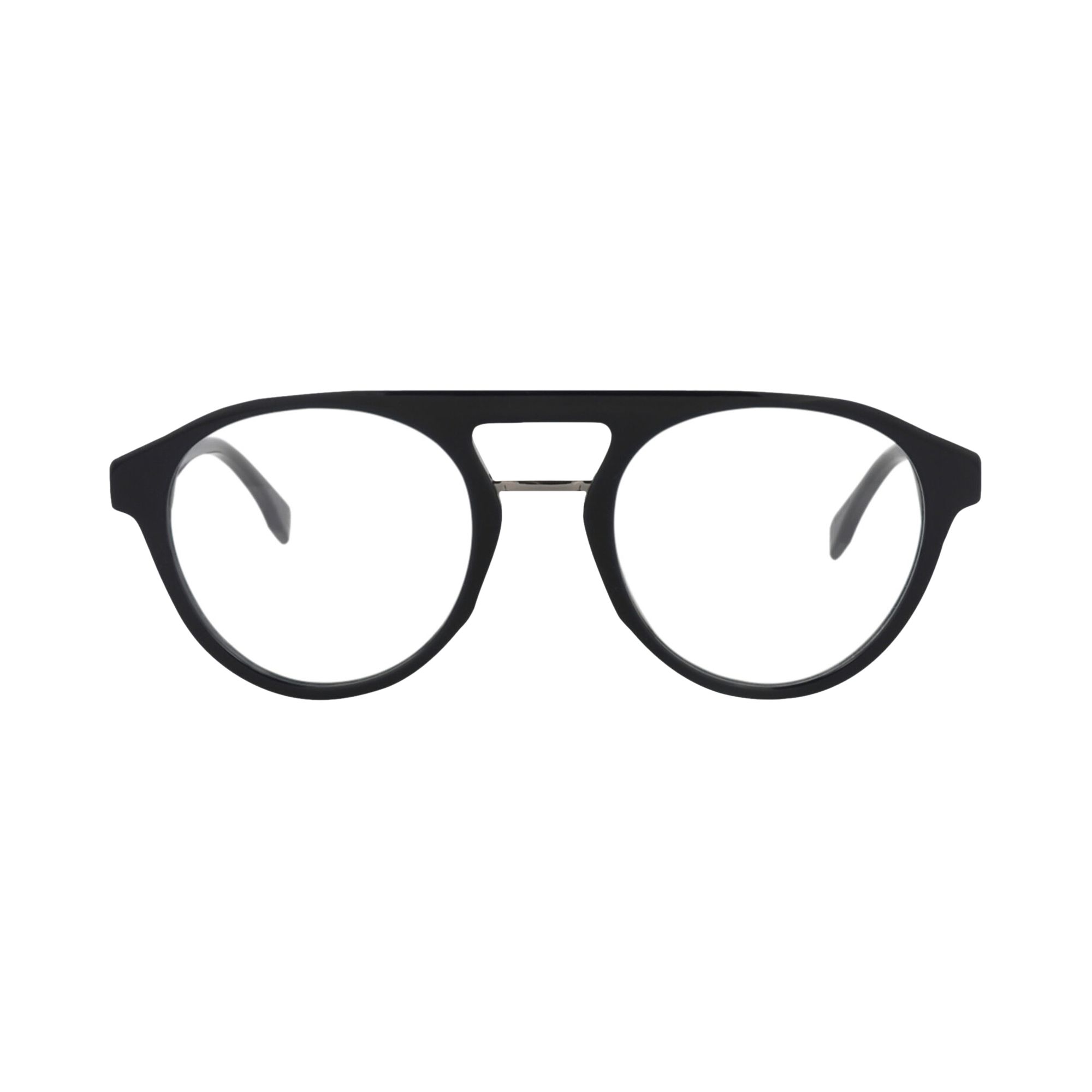 Pre-owned Fendi Aviator Optical Glasses 'blue/transparent' | Men's Size Onesize