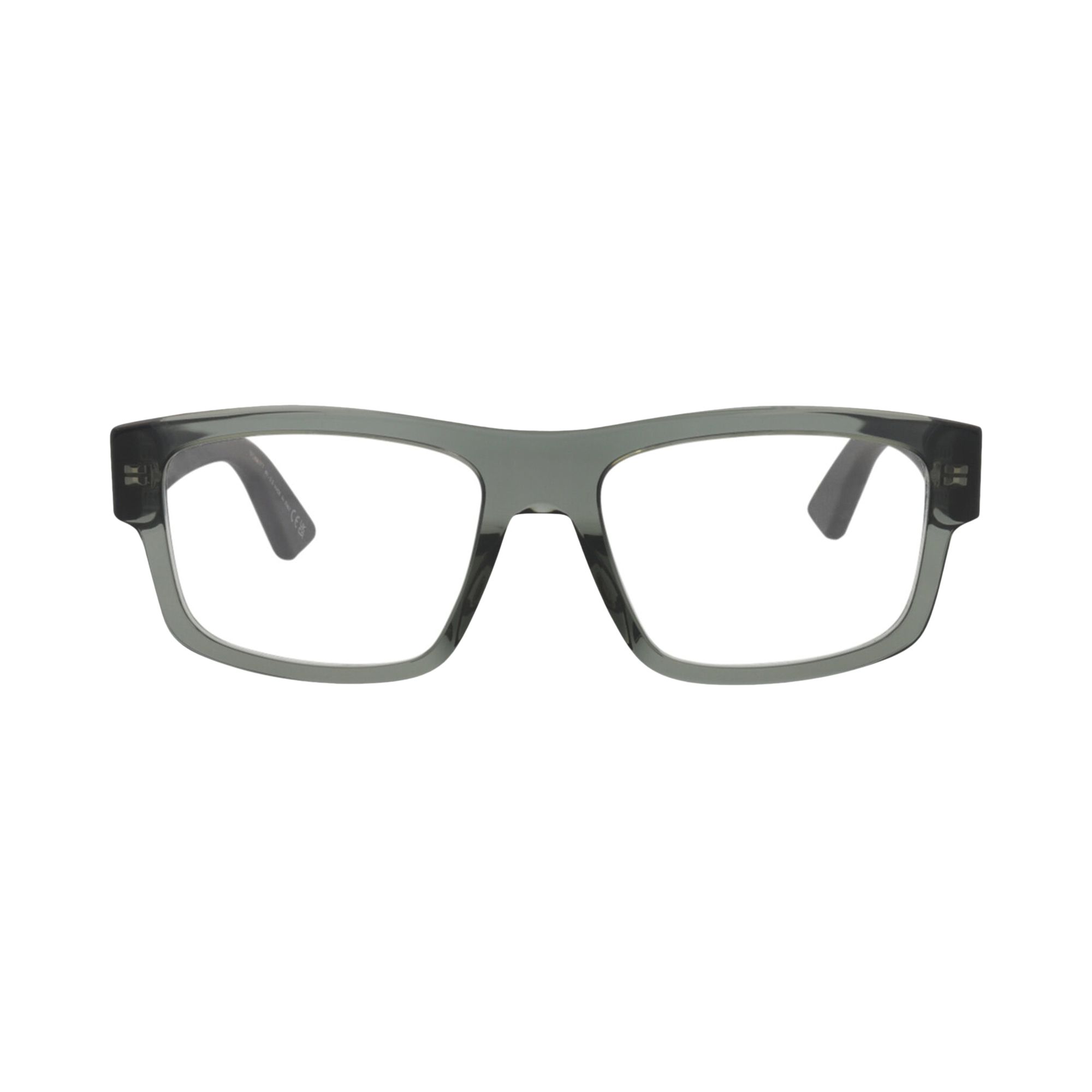 Pre-owned Dior Square Optical Glasses 'green/transparent' | Men's Size Onesize