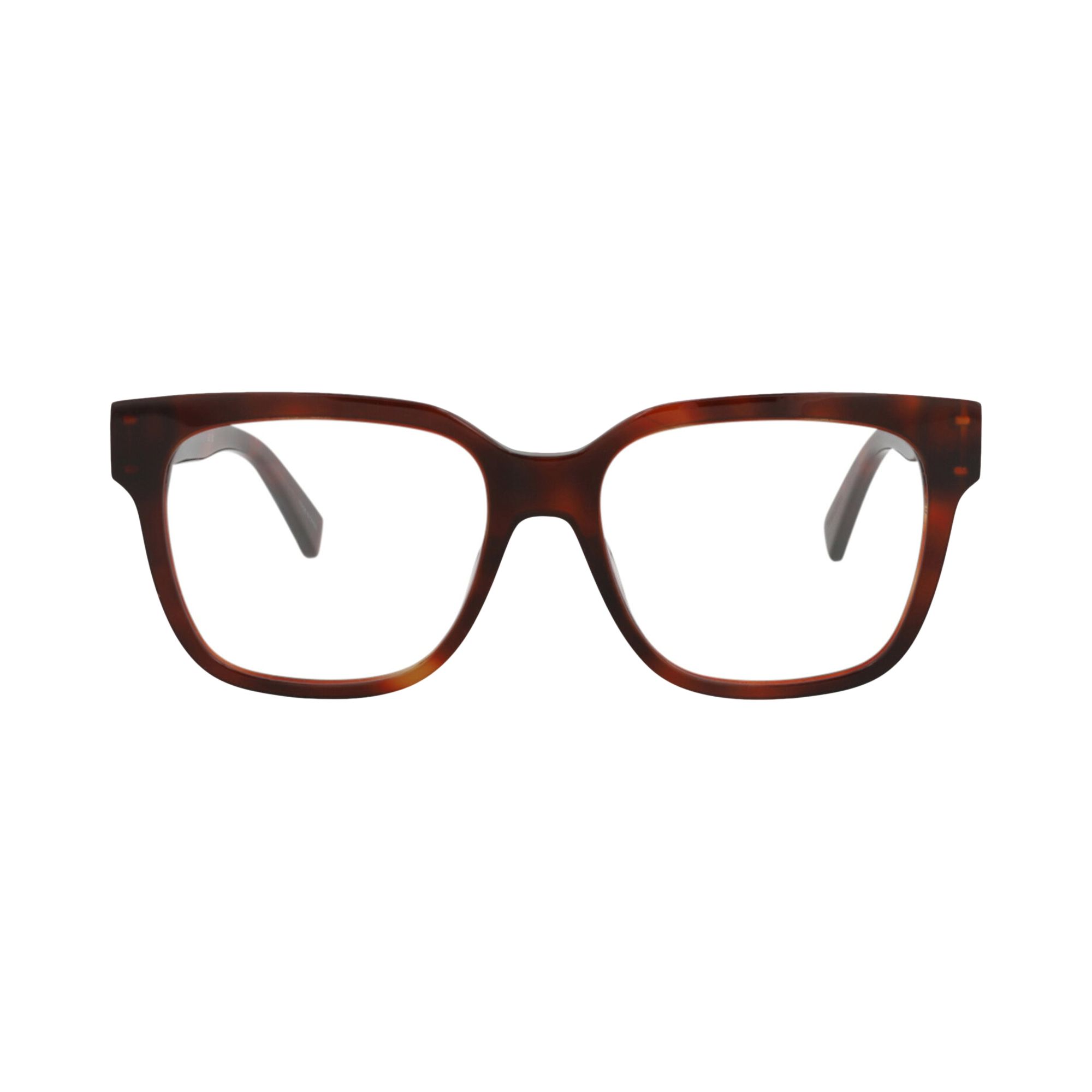 Pre-owned Stella Mccartney Square Optical Glasses 'havana/transparent' | Brown | Women's Size Onesize