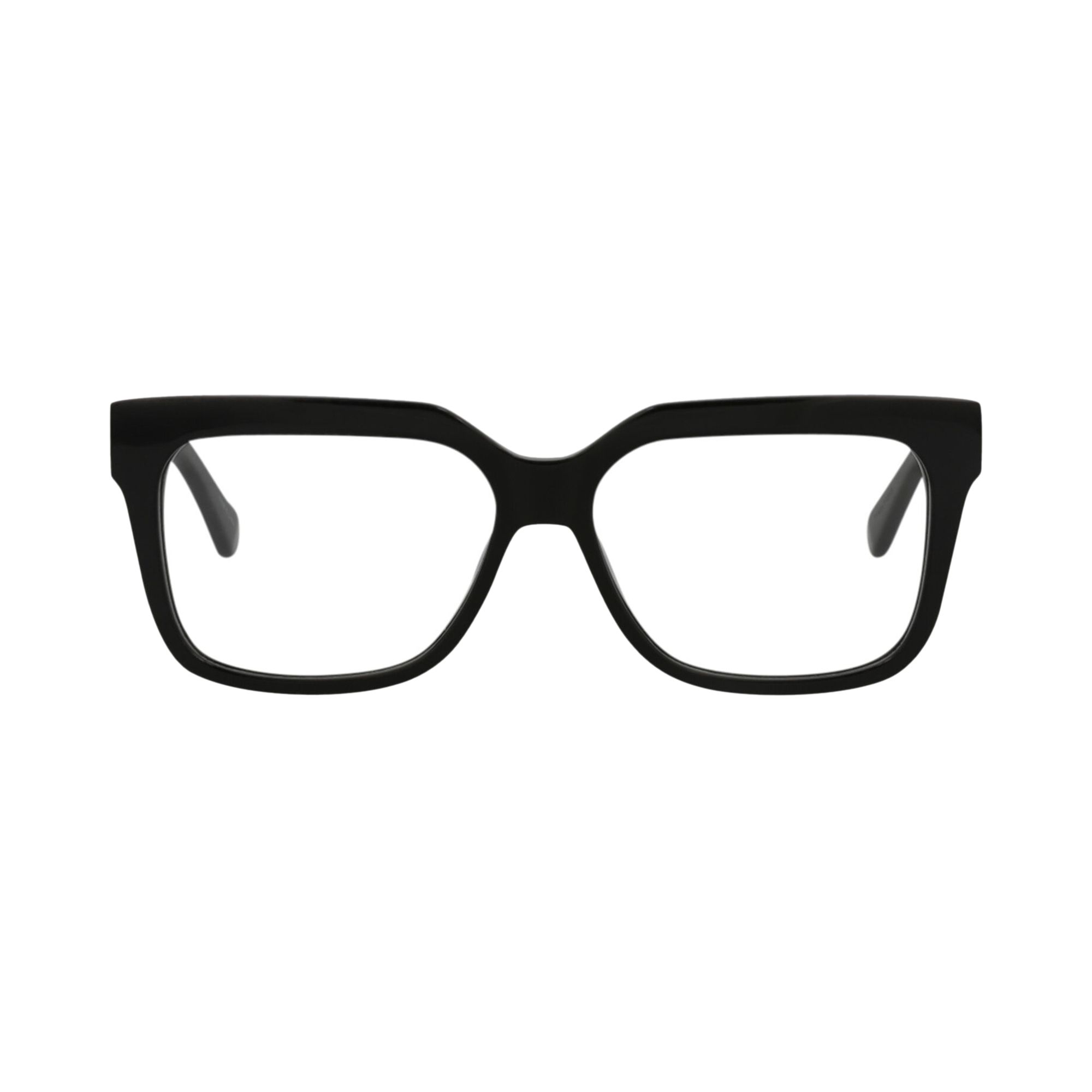 Pre-owned Stella Mccartney Square Optical Glasses 'black/transparent' | Women's Size Onesize